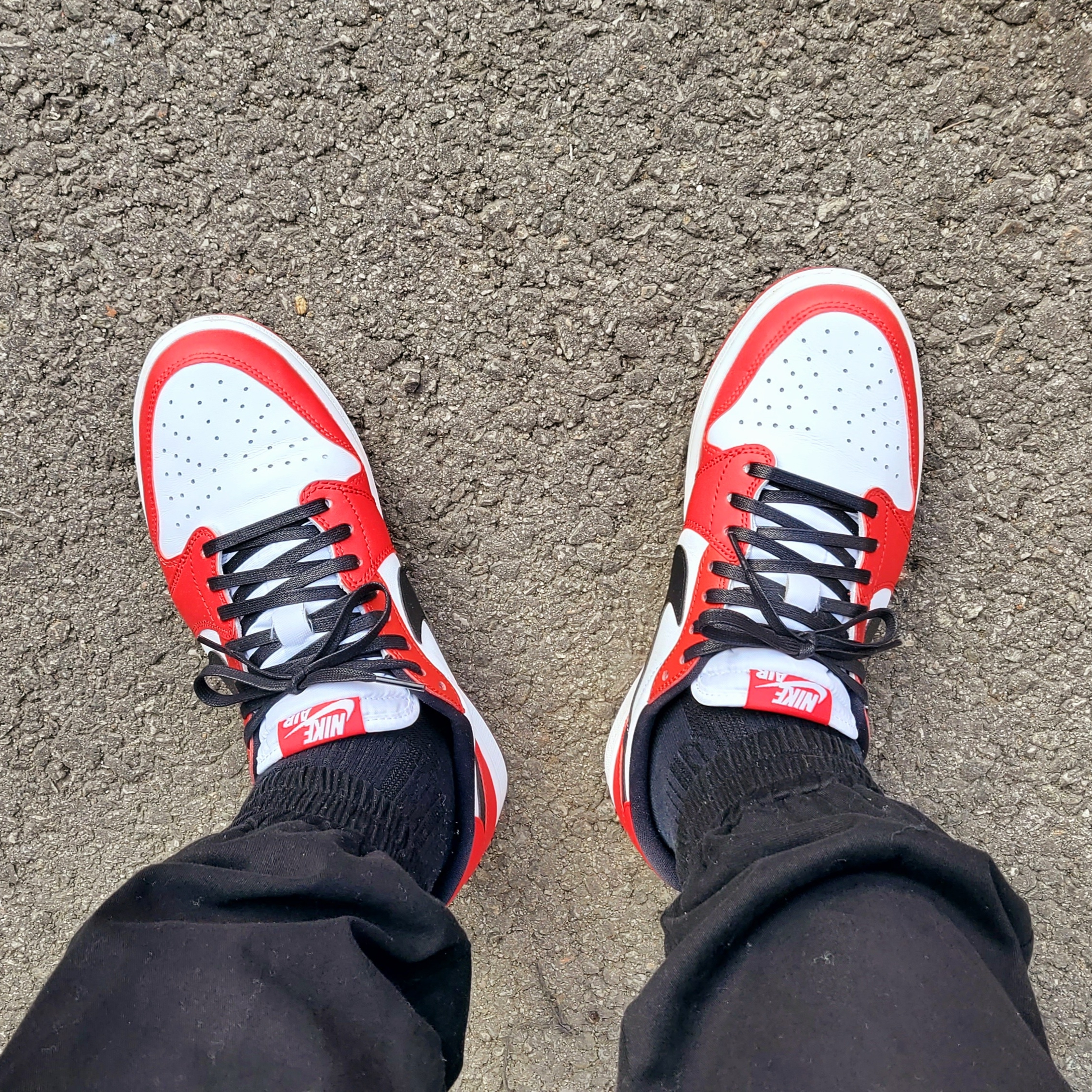 Jordan 1 Retro Low OG Chicago 2016 착용 스타일 - 3