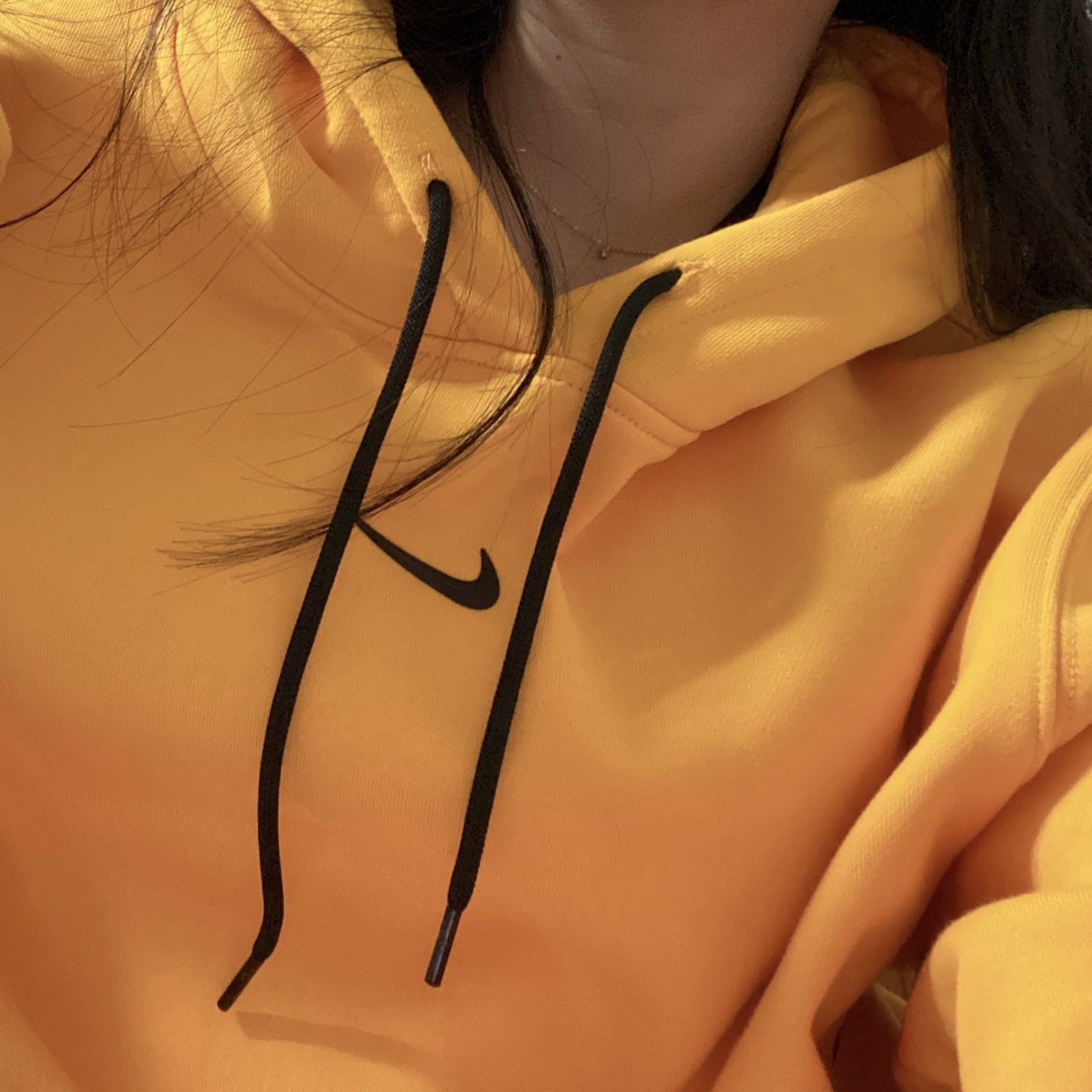 Nike x Drake Nocta Essential Hoodie University Gold - US/EU 착용 스타일