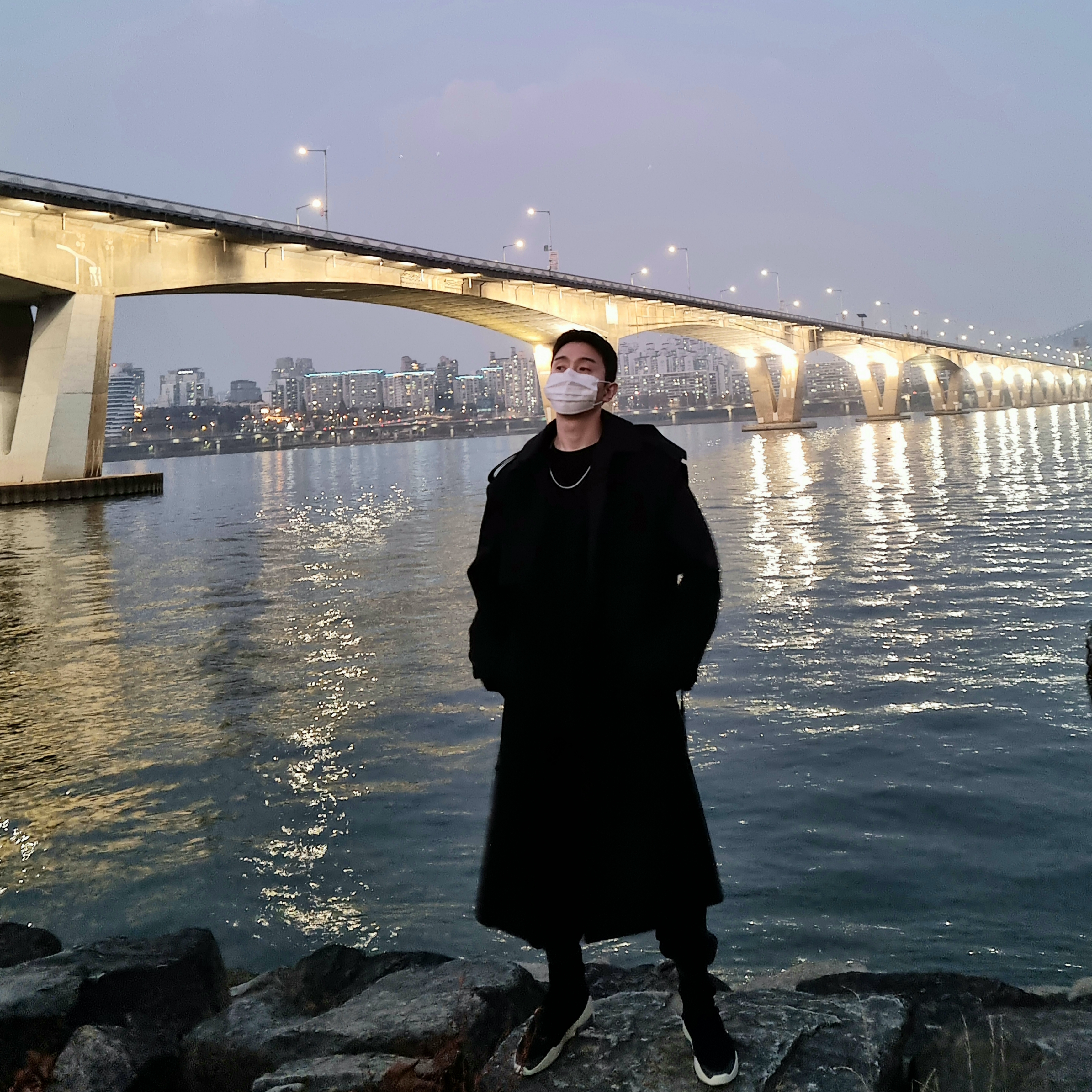 NIke x Fear of God Air Fear of God 1 Black 착용 스타일