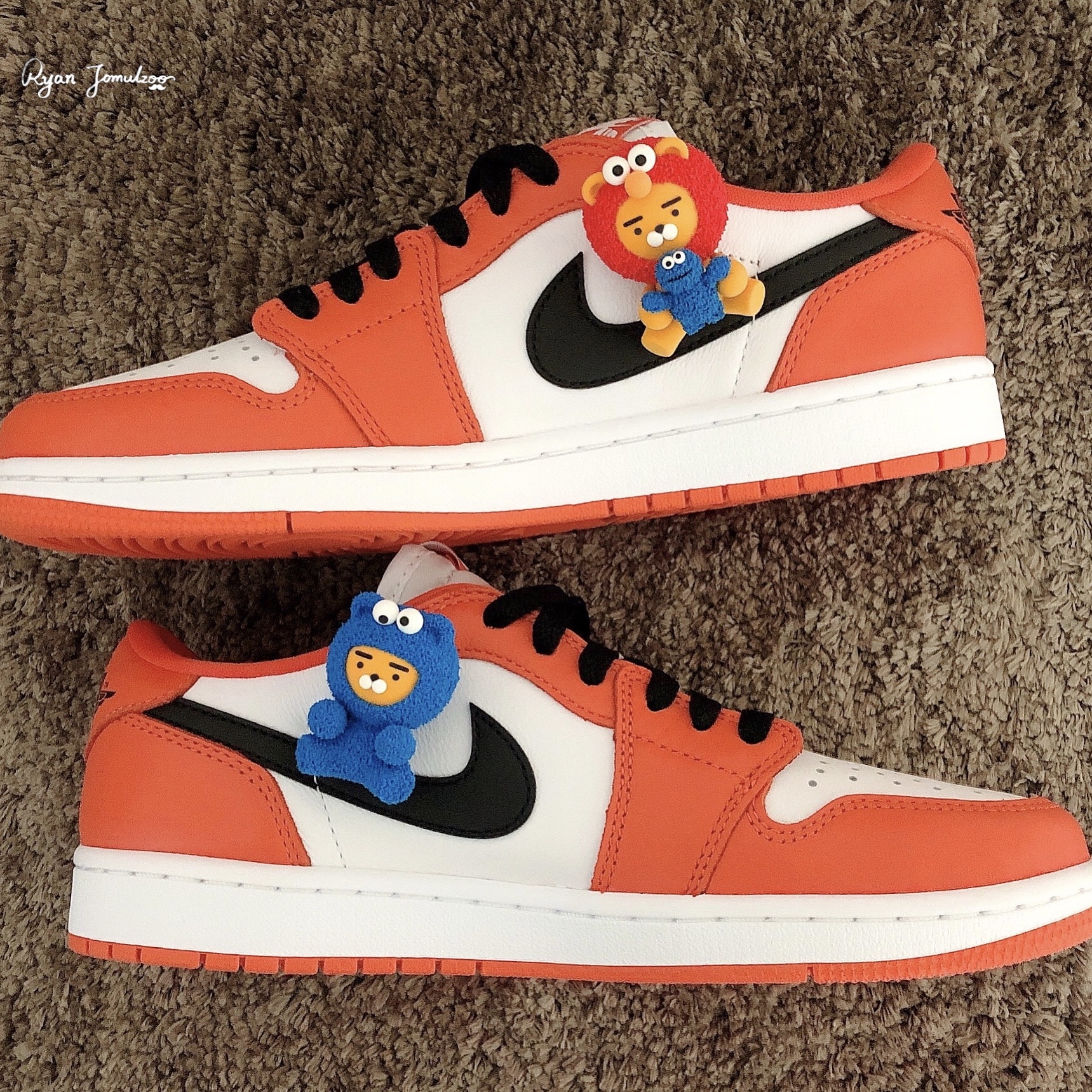 Jordan 1 Low OG Starfish 착용 스타일 - 1