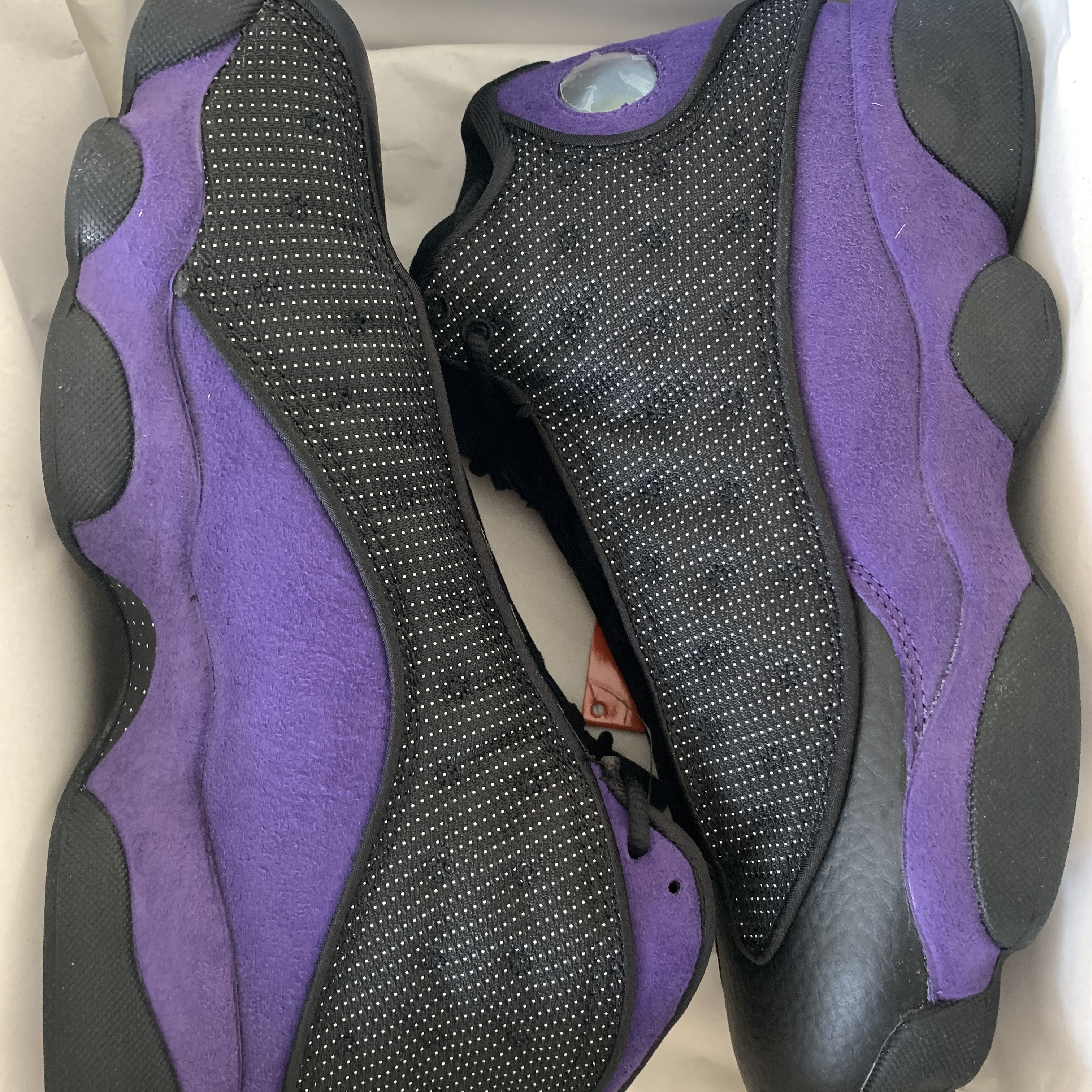 Jordan 13 Retro Court Purple 착용 스타일 - 2