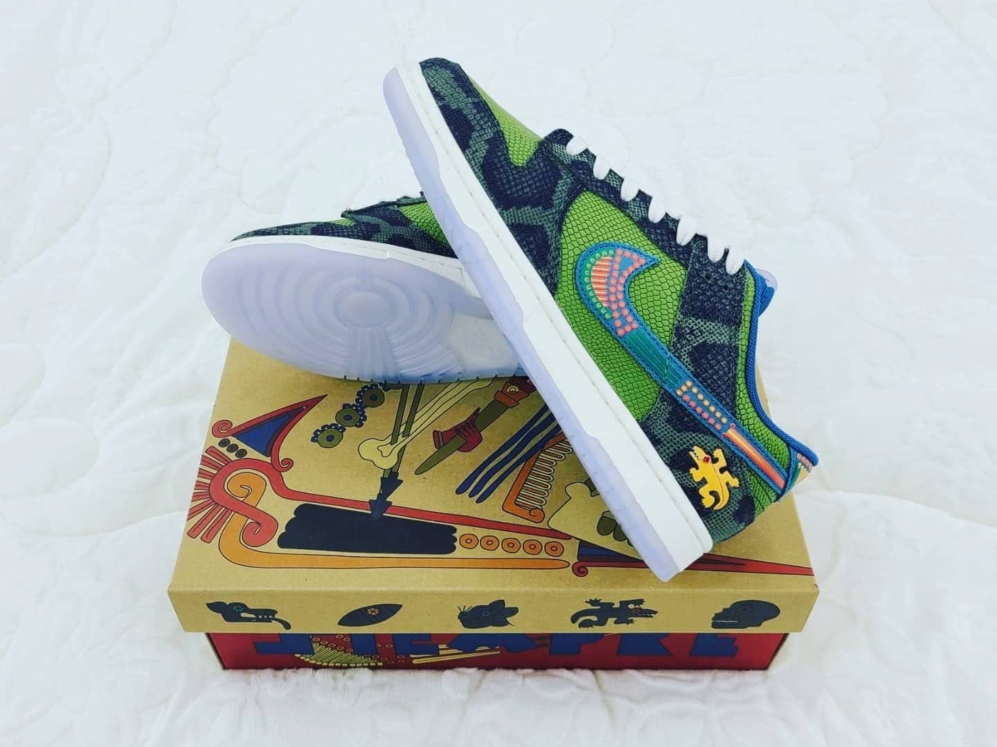 Nike Dunk Low Premium Siempre Familia 착용 스타일 - 4
