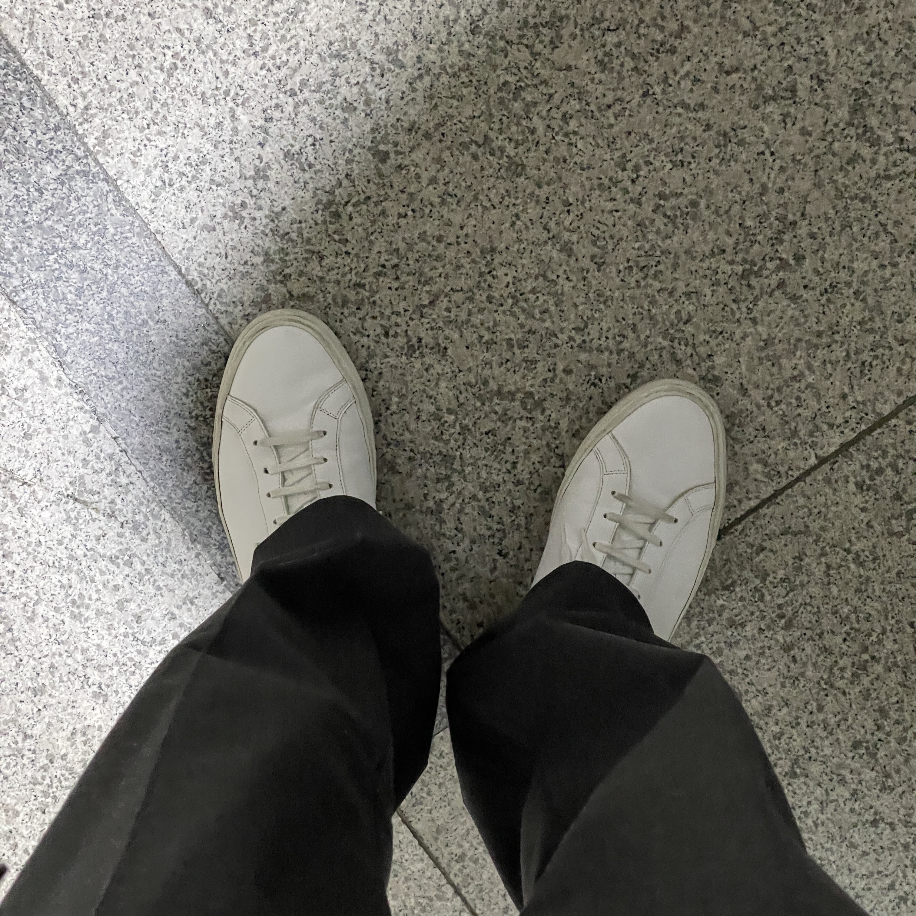 Common Projects Original Achilles Low White 착용 스타일