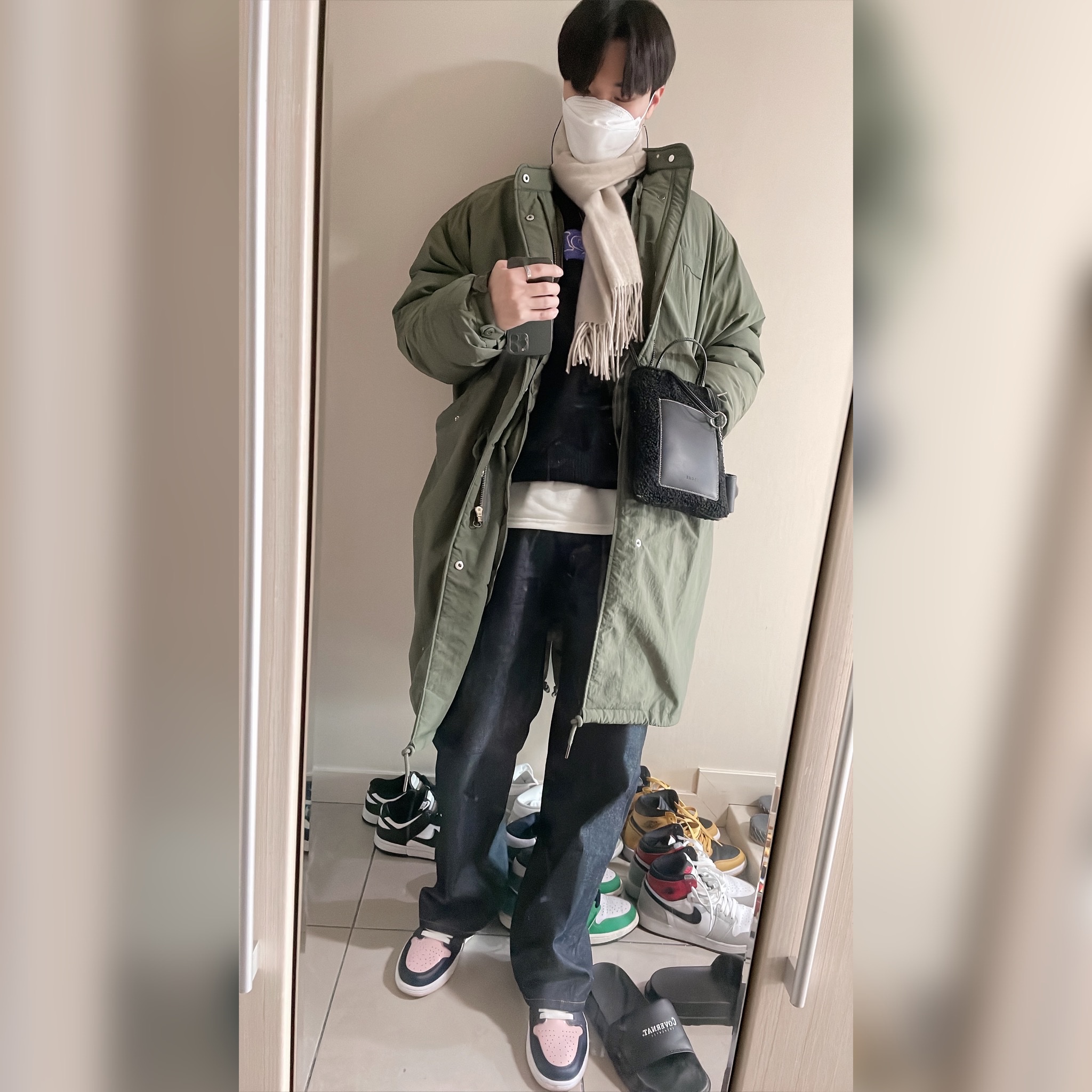 (W) Jordan 1 Retro High OG Atmosphere 착용 스타일