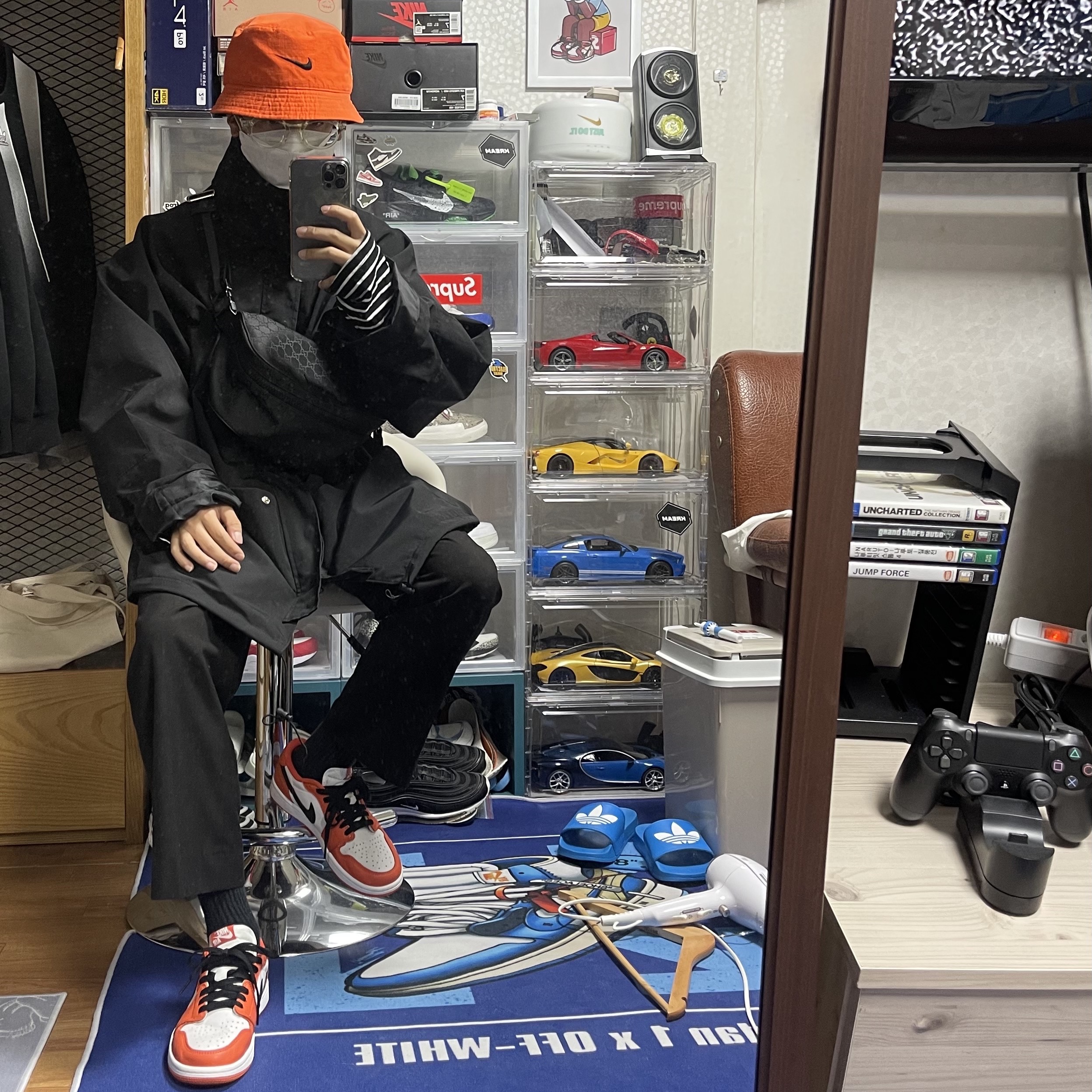 Jordan 1 Low OG Starfish 착용 스타일 - 1