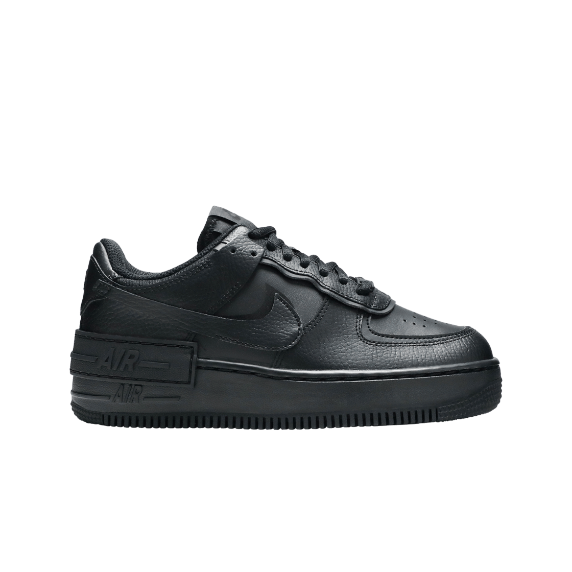(W) 나이키 에어포스 1 쉐도우 트리플 블랙((W) Nike Air Force 1 Shadow Triple Black)