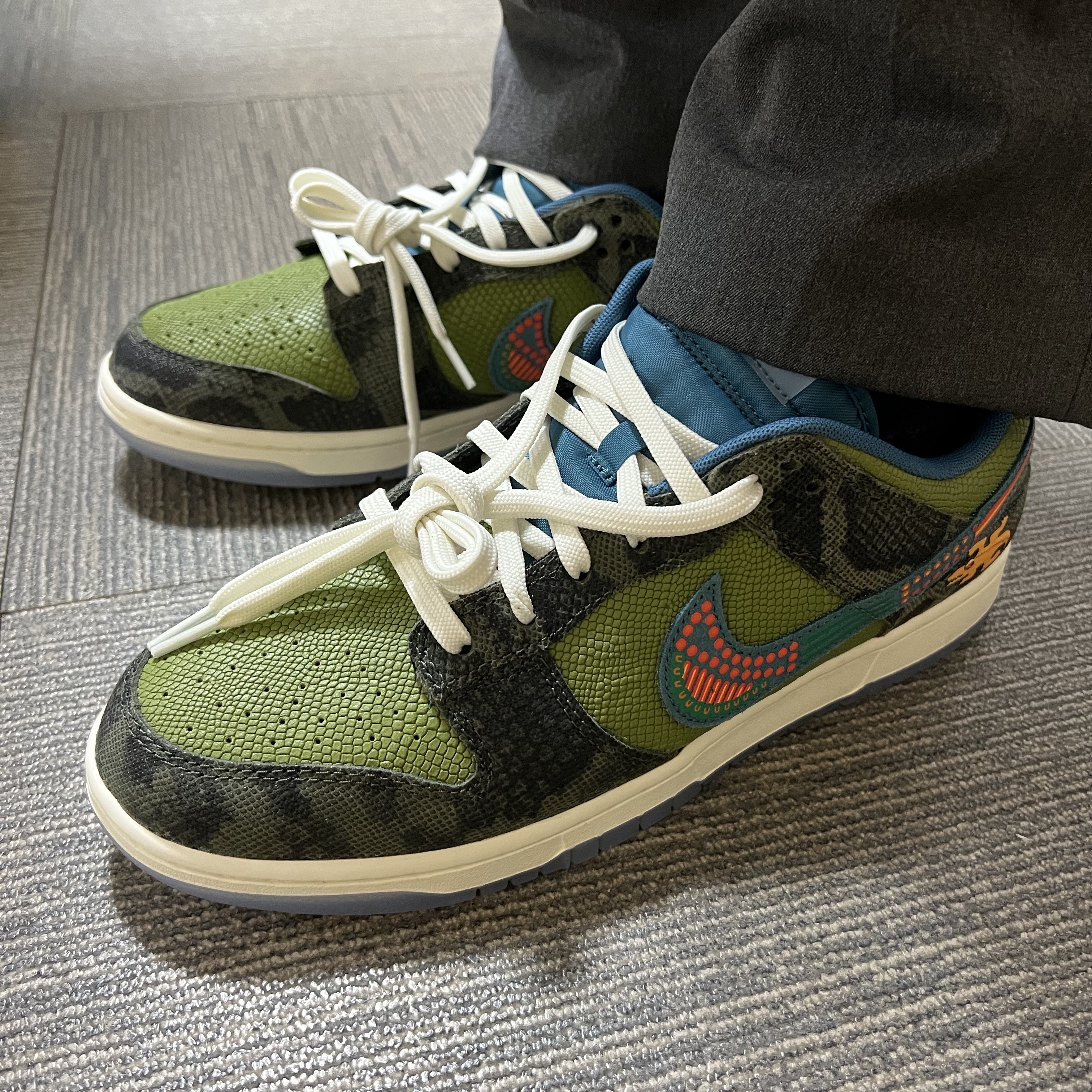 Nike Dunk Low Premium Siempre Familia 착용 스타일 - 2