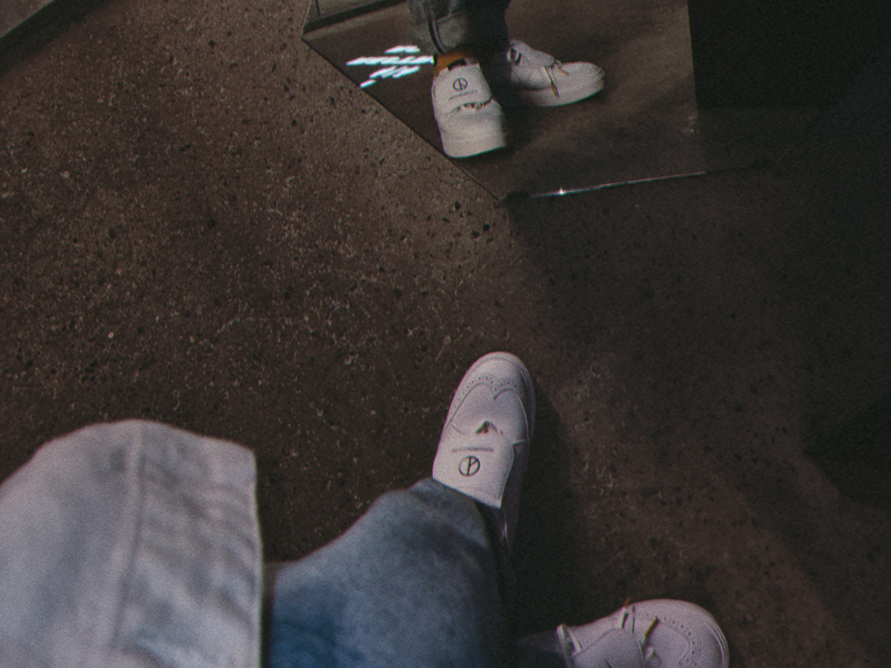Nike x Peaceminusone Kwondo1 White 착용 스타일 - 1