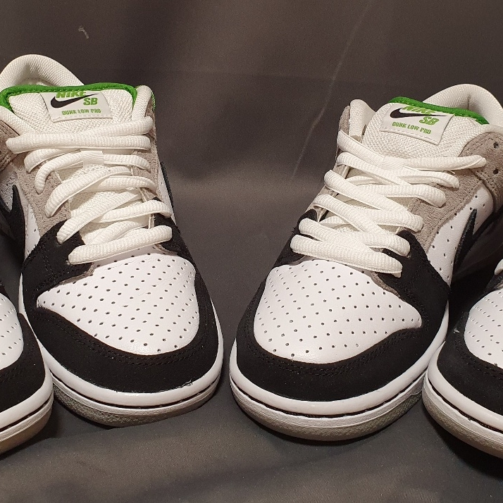 Nike SB Dunk Low Pro Chlorophyll 착용 스타일 - 2