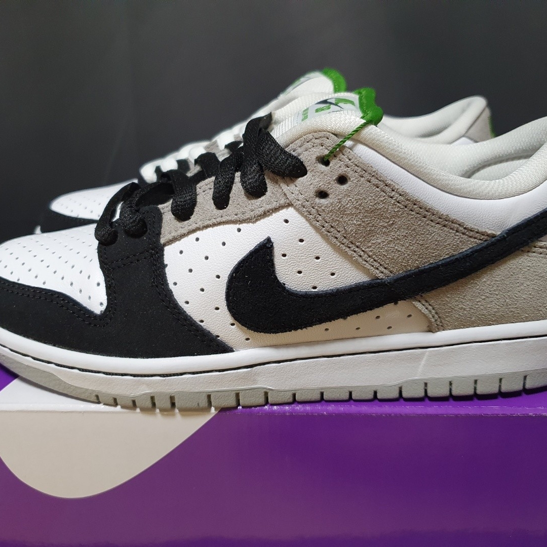 Nike SB Dunk Low Pro Chlorophyll 착용 스타일 - 3