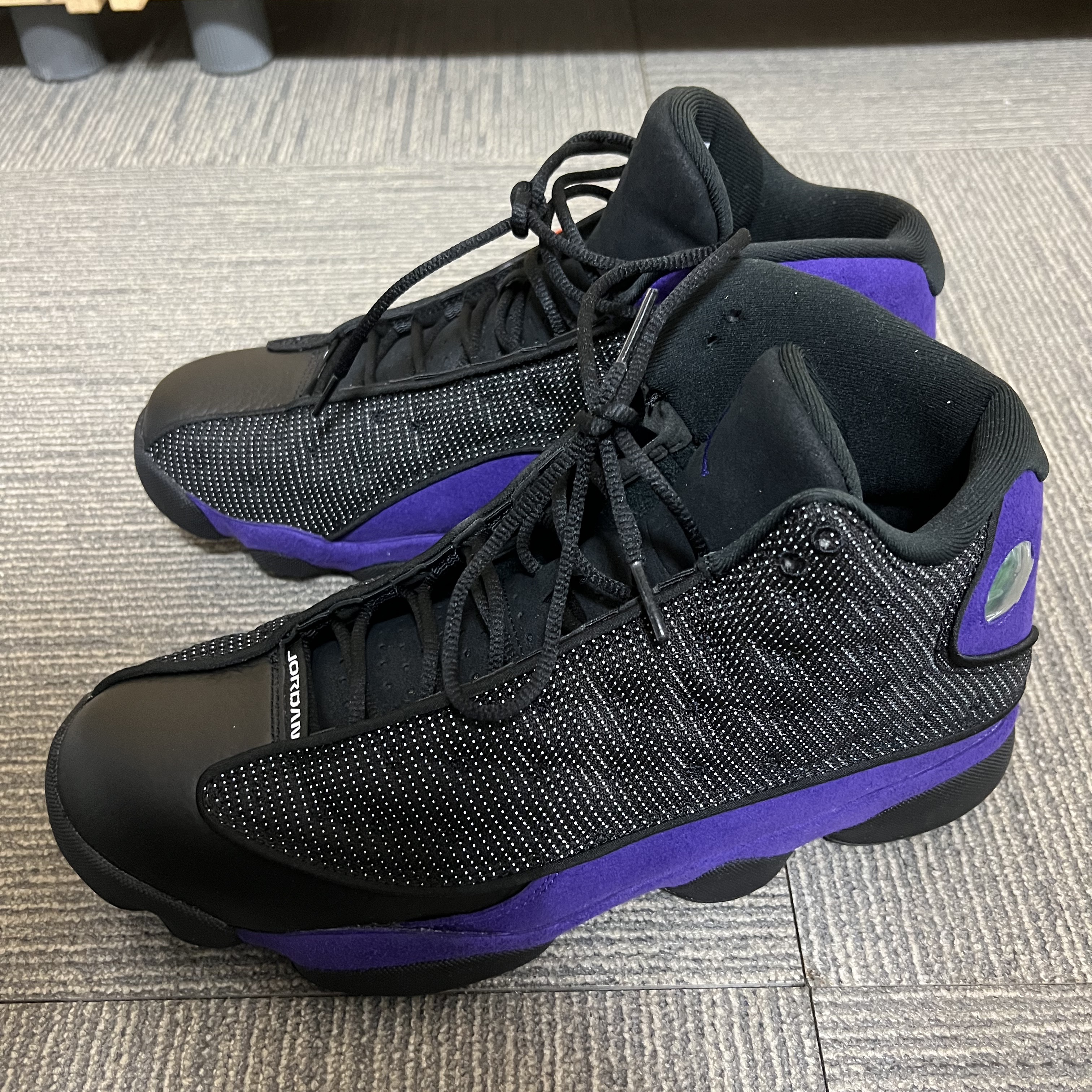 Jordan 13 Retro Court Purple 착용 스타일