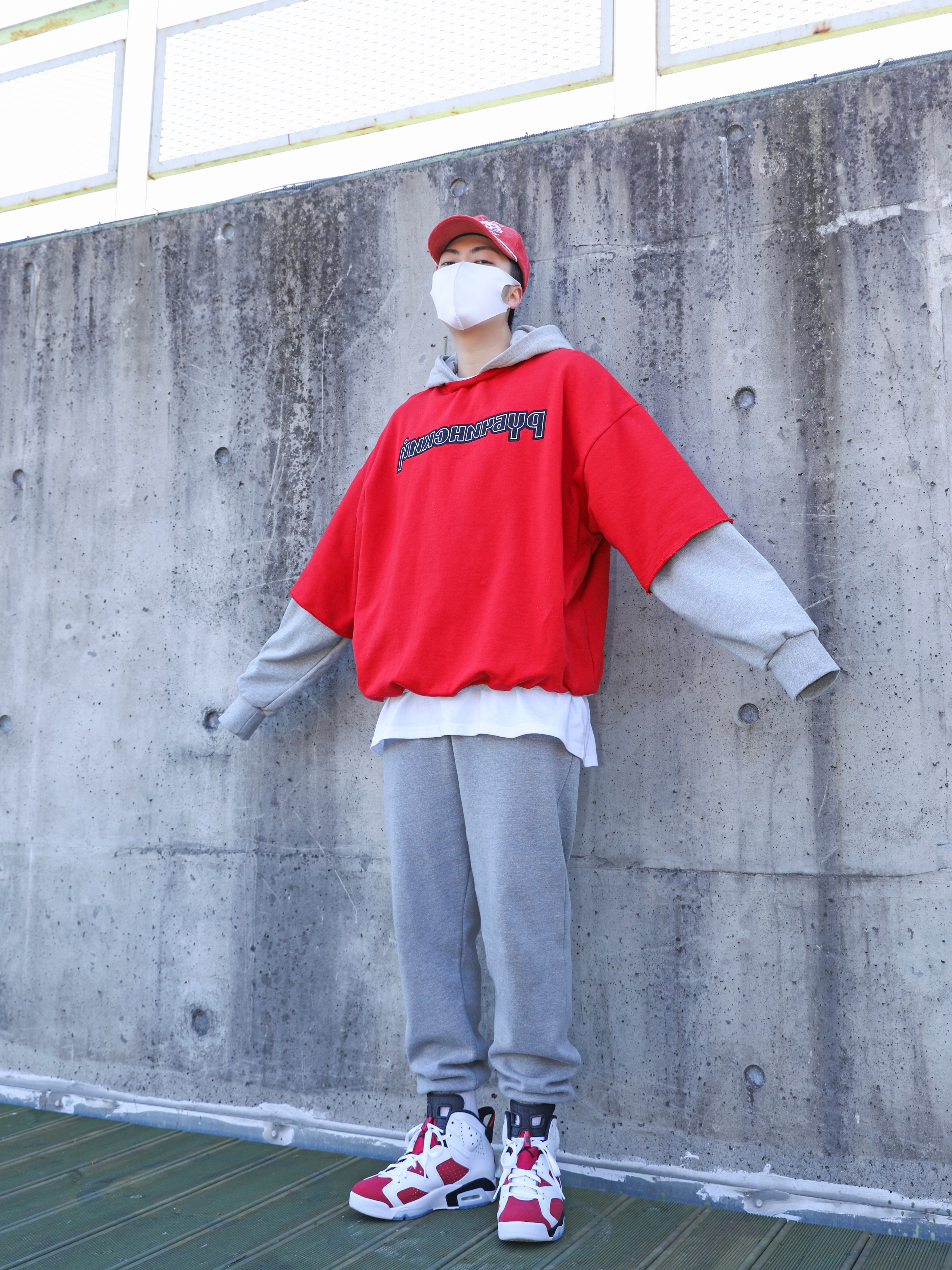 Jordan 6 Retro Carmine 2021 착용 스타일 - 1