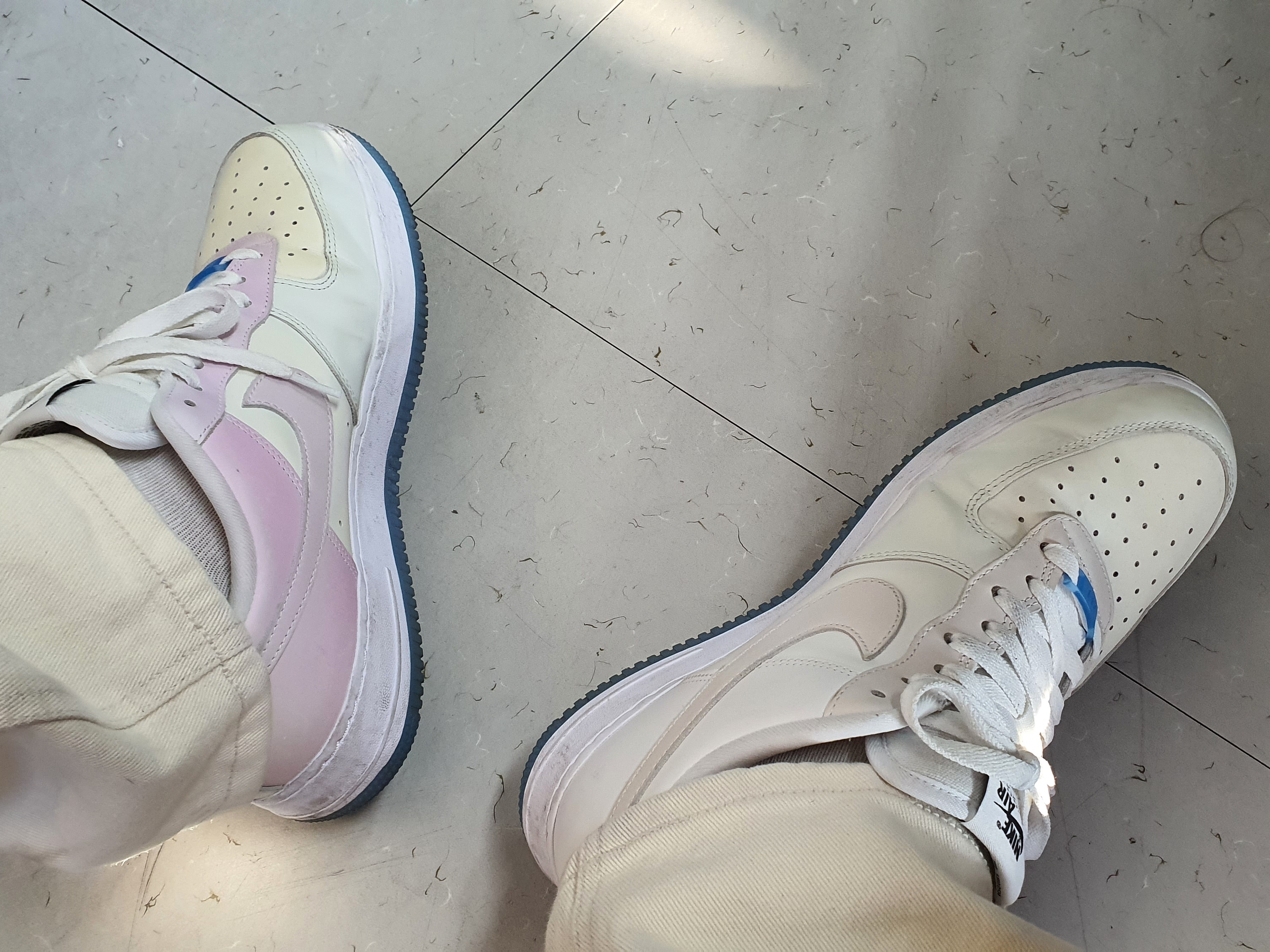 (W) Nike Air Force 1 '07 LX Photochromic 착용 스타일