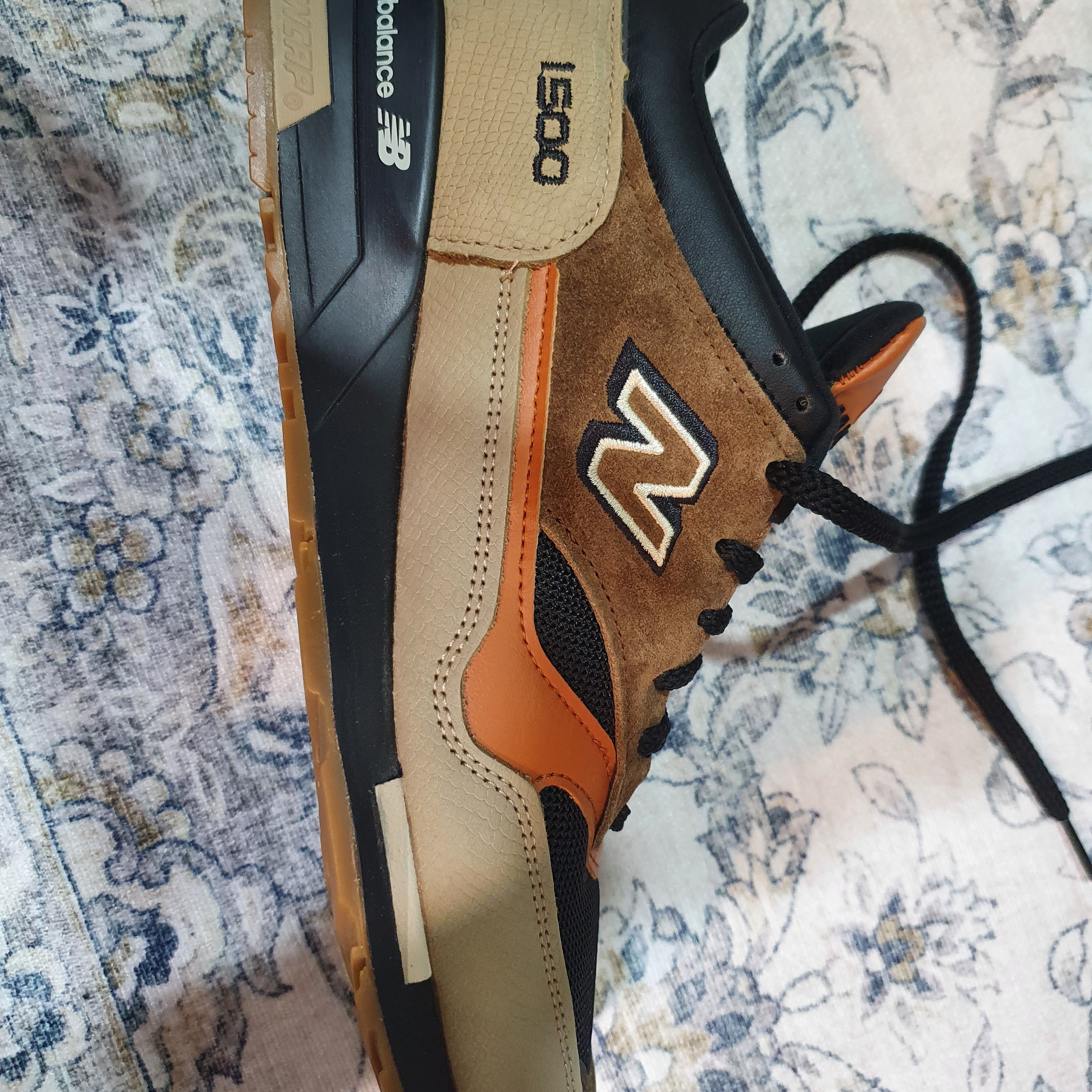 New Balance 1500 Made in UK Tan Orange Brown 착용 스타일