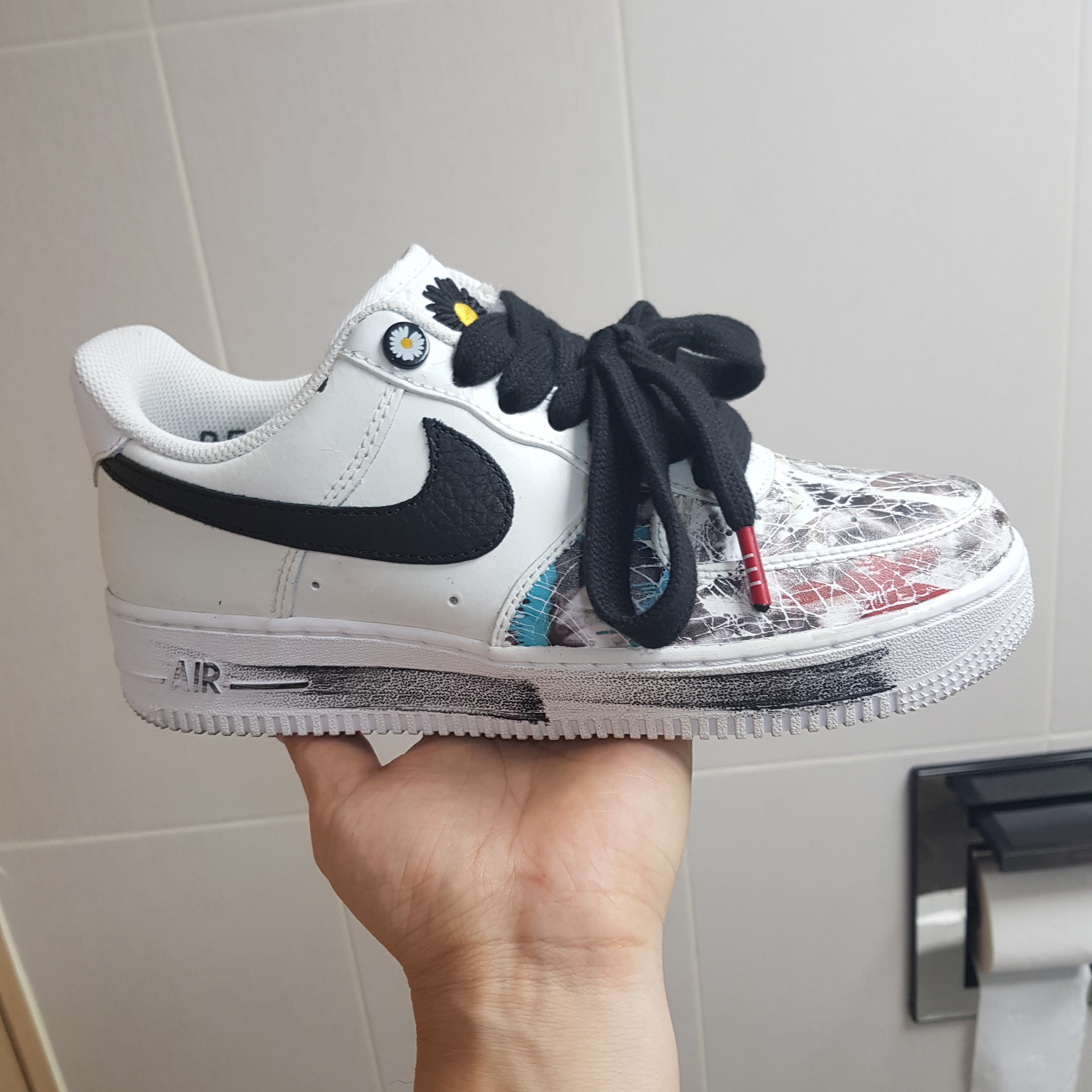 Nike x Peaceminusone Air Force 1 Low Para-Noise 2.0, Nike x Peaceminusone Air Force 1 Low Para-Noise 착용 스타일 - 3
