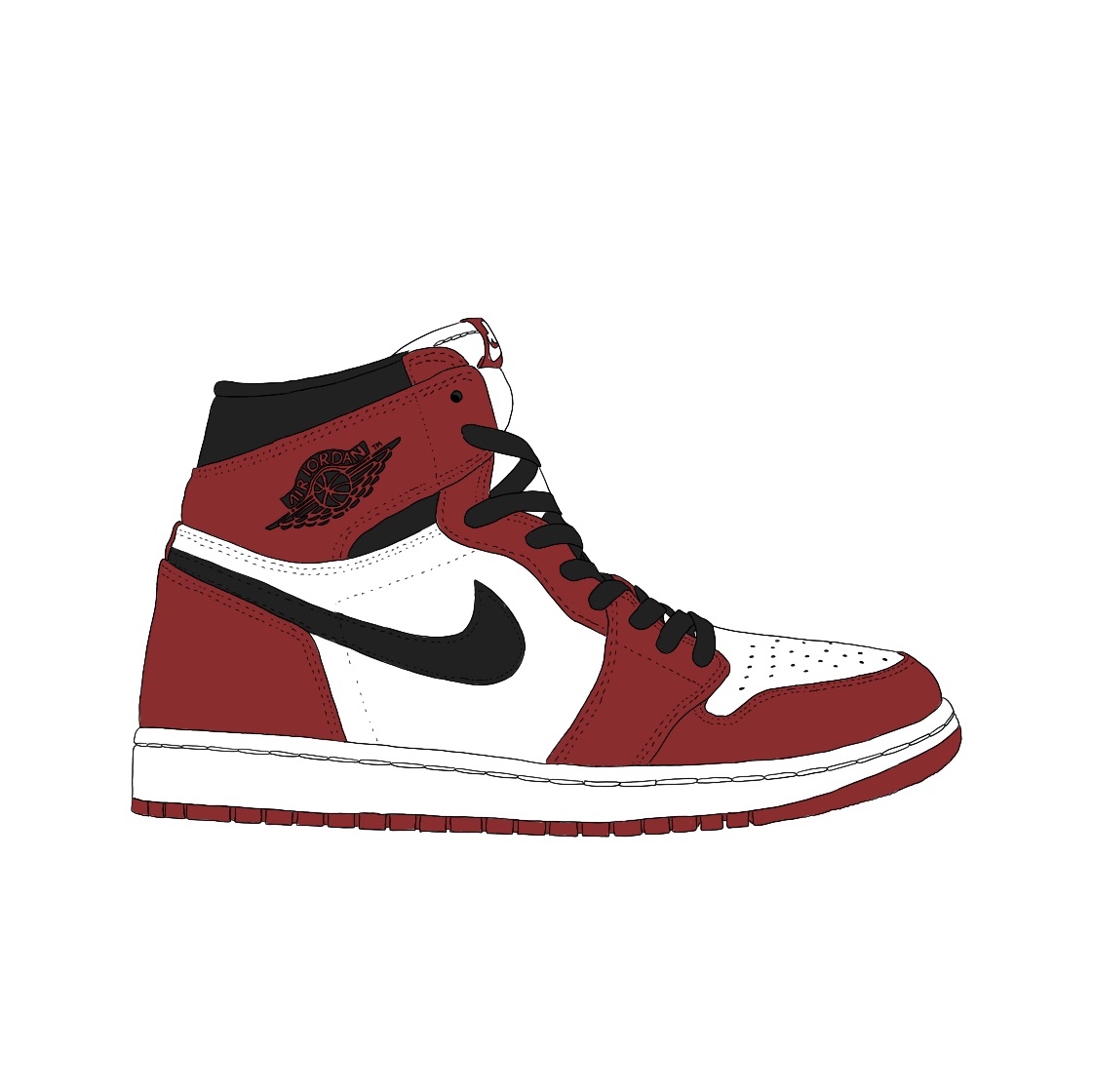 Jordan 1 Retro High OG Chicago 2015 착용 스타일