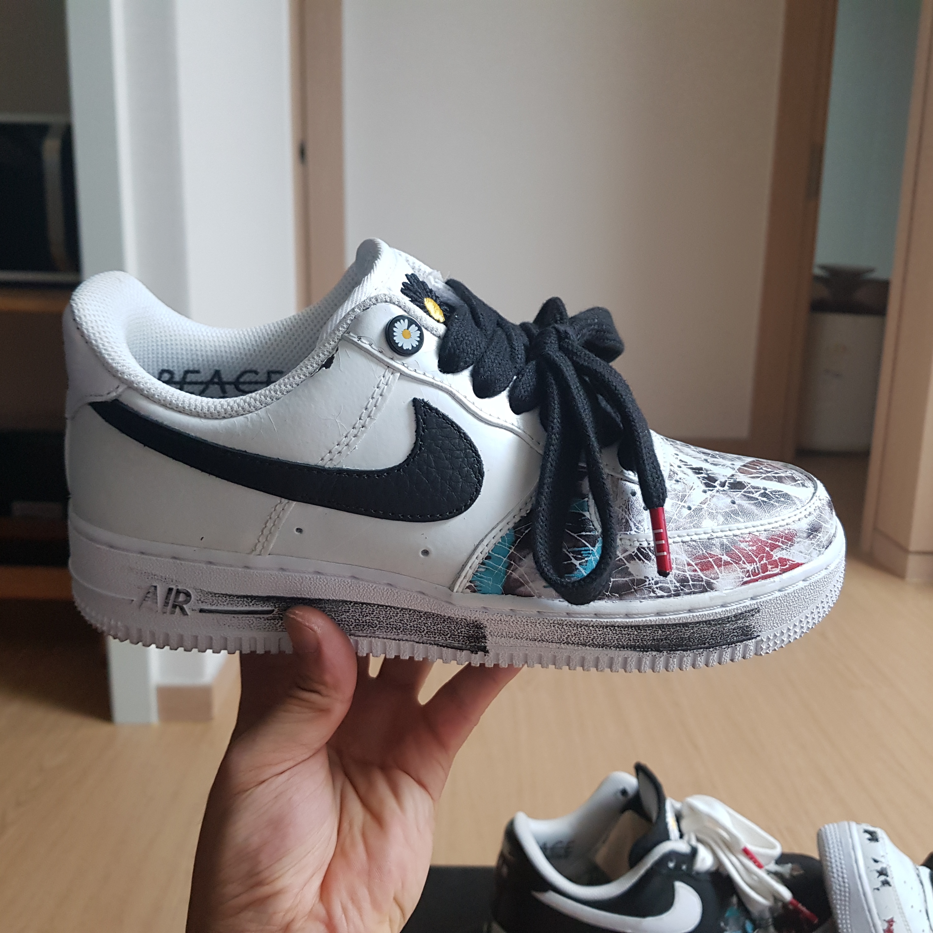 Nike x Peaceminusone Air Force 1 Low Para-Noise 2.0, Nike x Peaceminusone Air Force 1 Low Para-Noise 착용 스타일 - 5