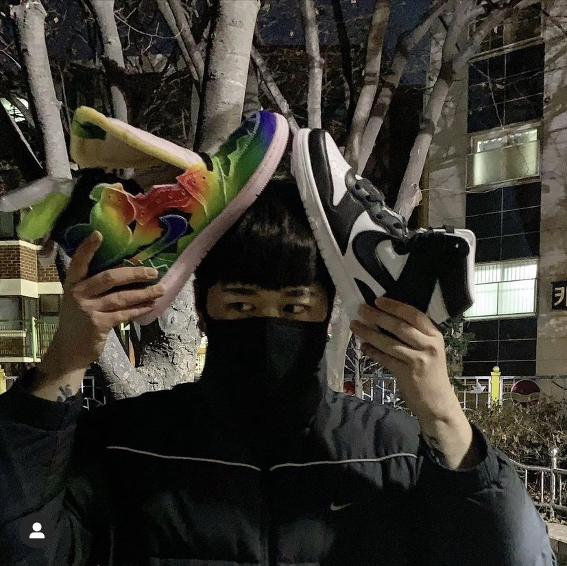 Jordan 1 x J Balvin Retro High OG, Nike x Ambush Dunk High Black 착용 스타일