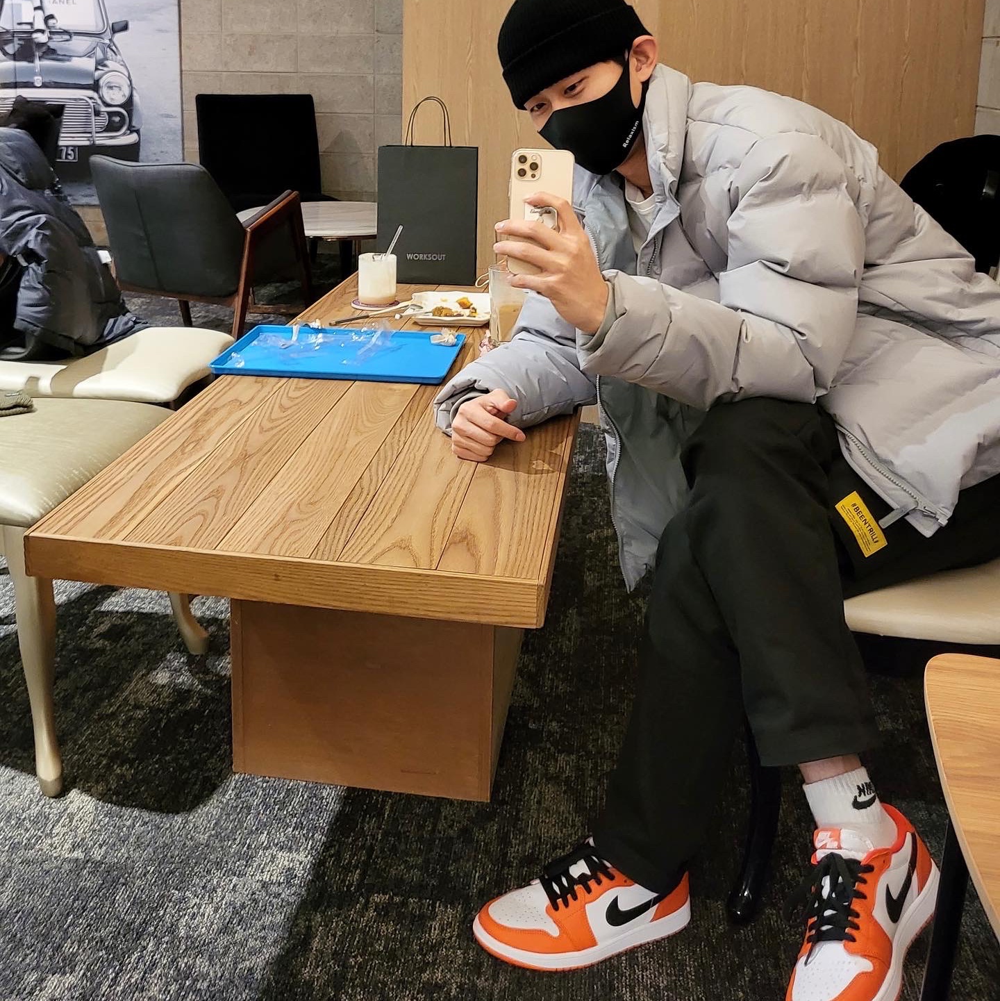 Jordan 1 Low OG Starfish 착용 스타일