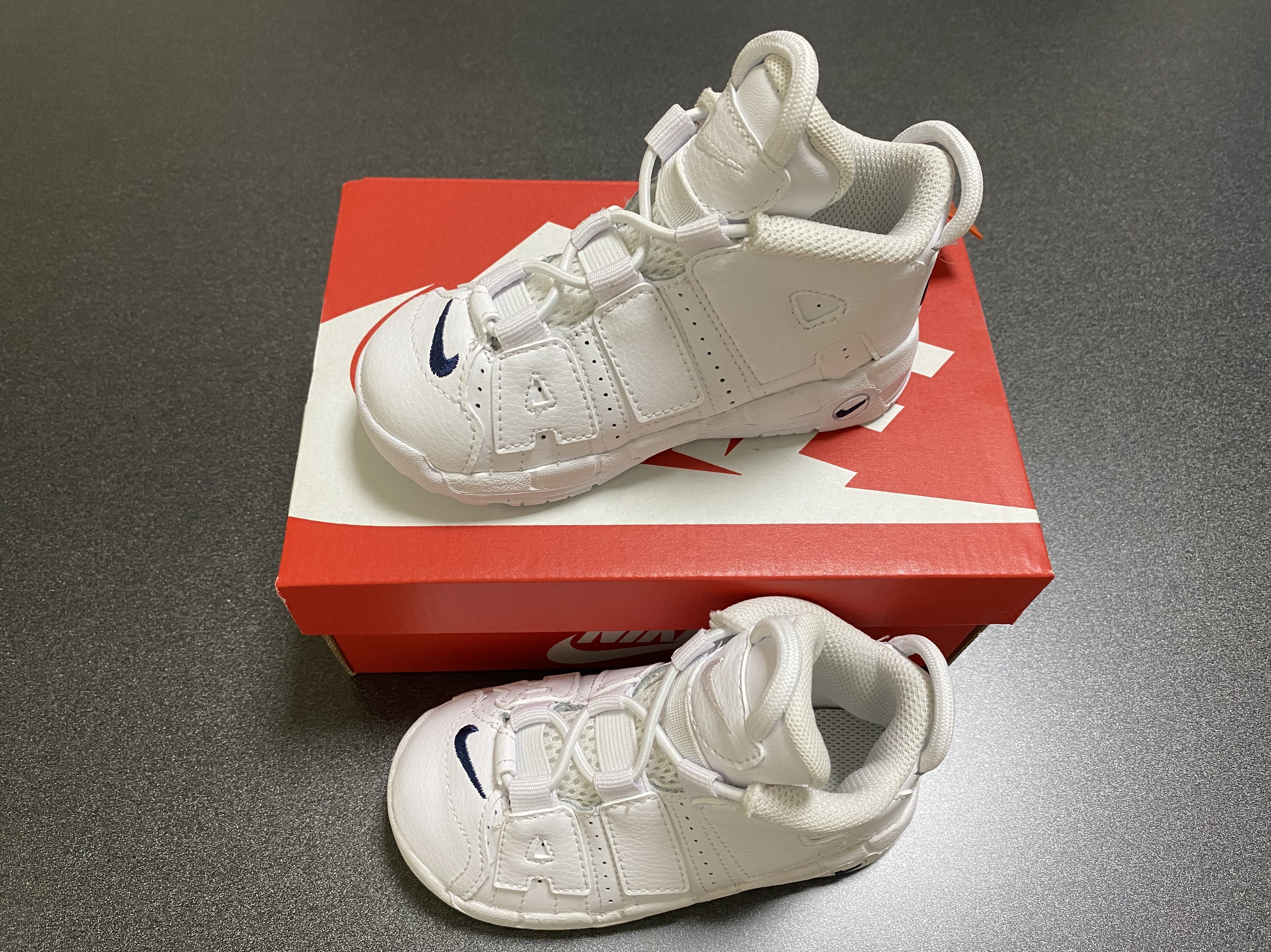 (TD) Nike Air More Uptempo Scottie Pippen, (TD) Nike Air More Uptempo University Red 착용 스타일 - 4