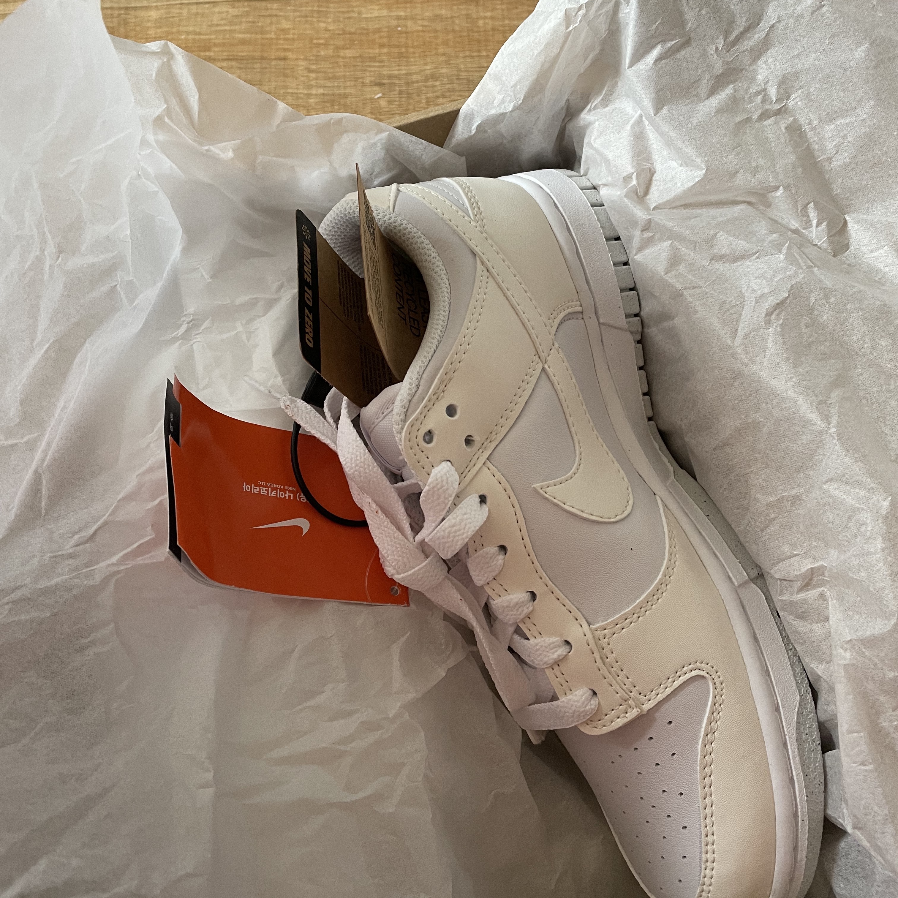 (W) Nike Dunk Low Next Nature Sail 착용 스타일