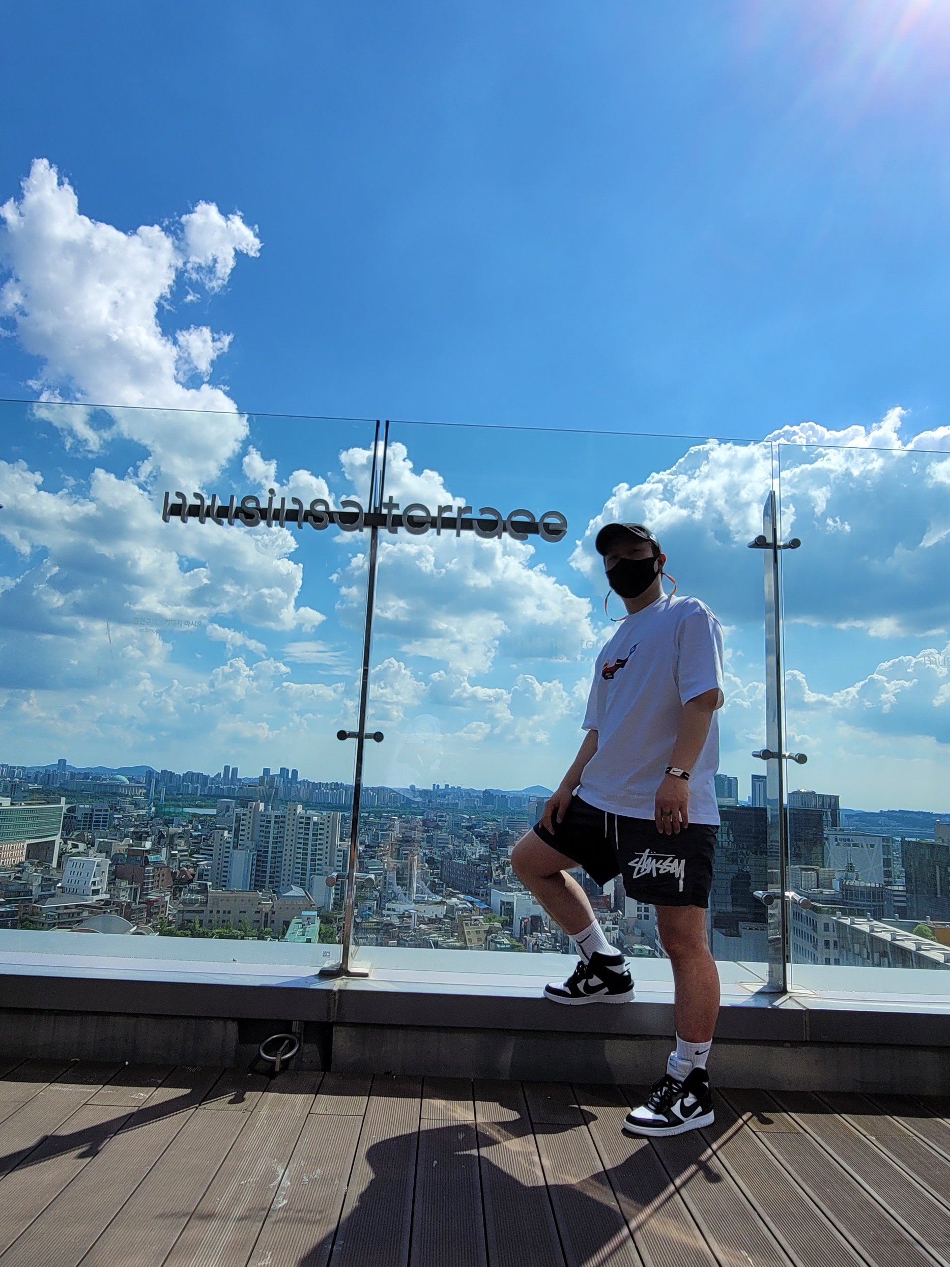 Nike x Ambush Dunk High Black, Nike x Stussy Water Shorts Off Noir 착용 스타일