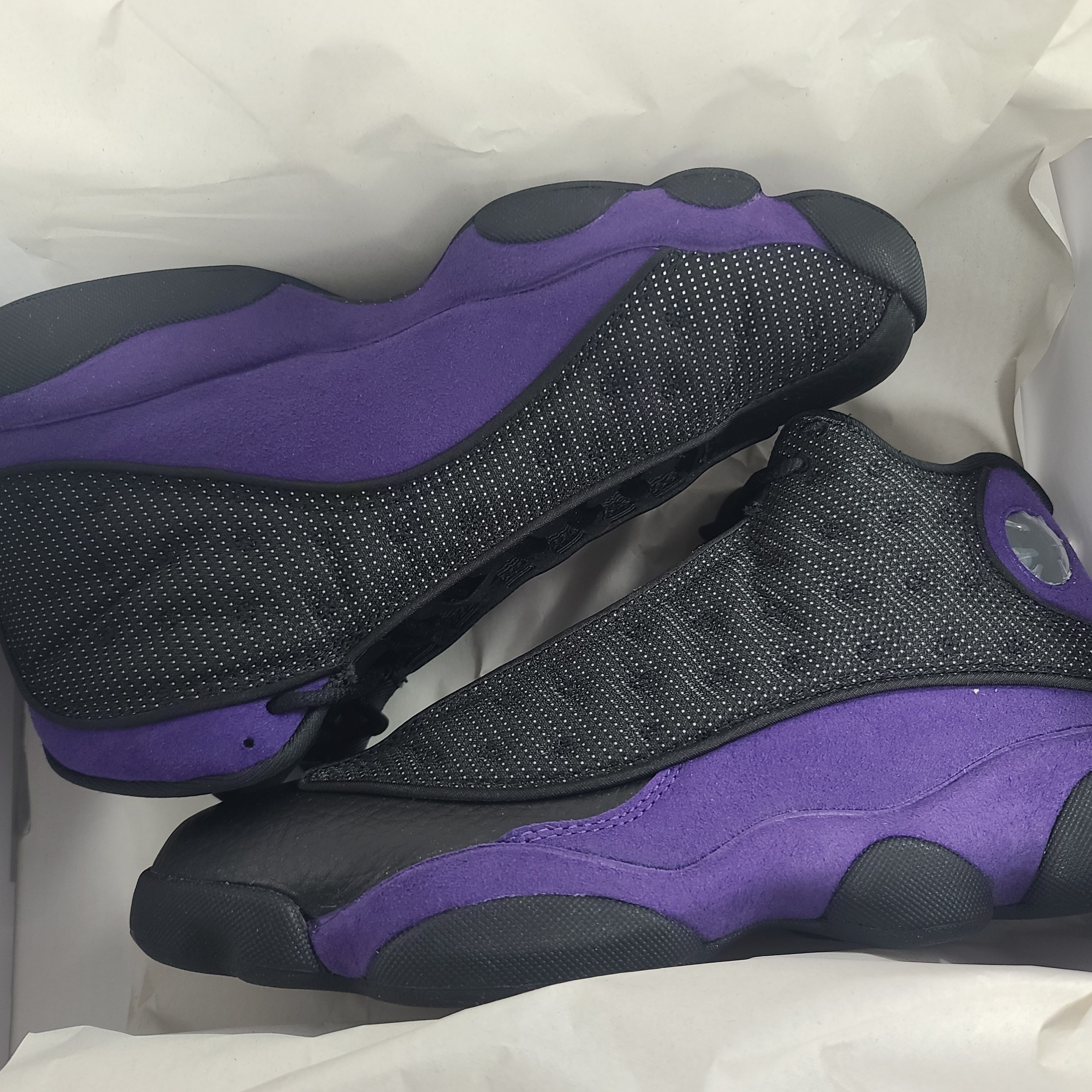 Jordan 13 Retro Court Purple 착용 스타일
