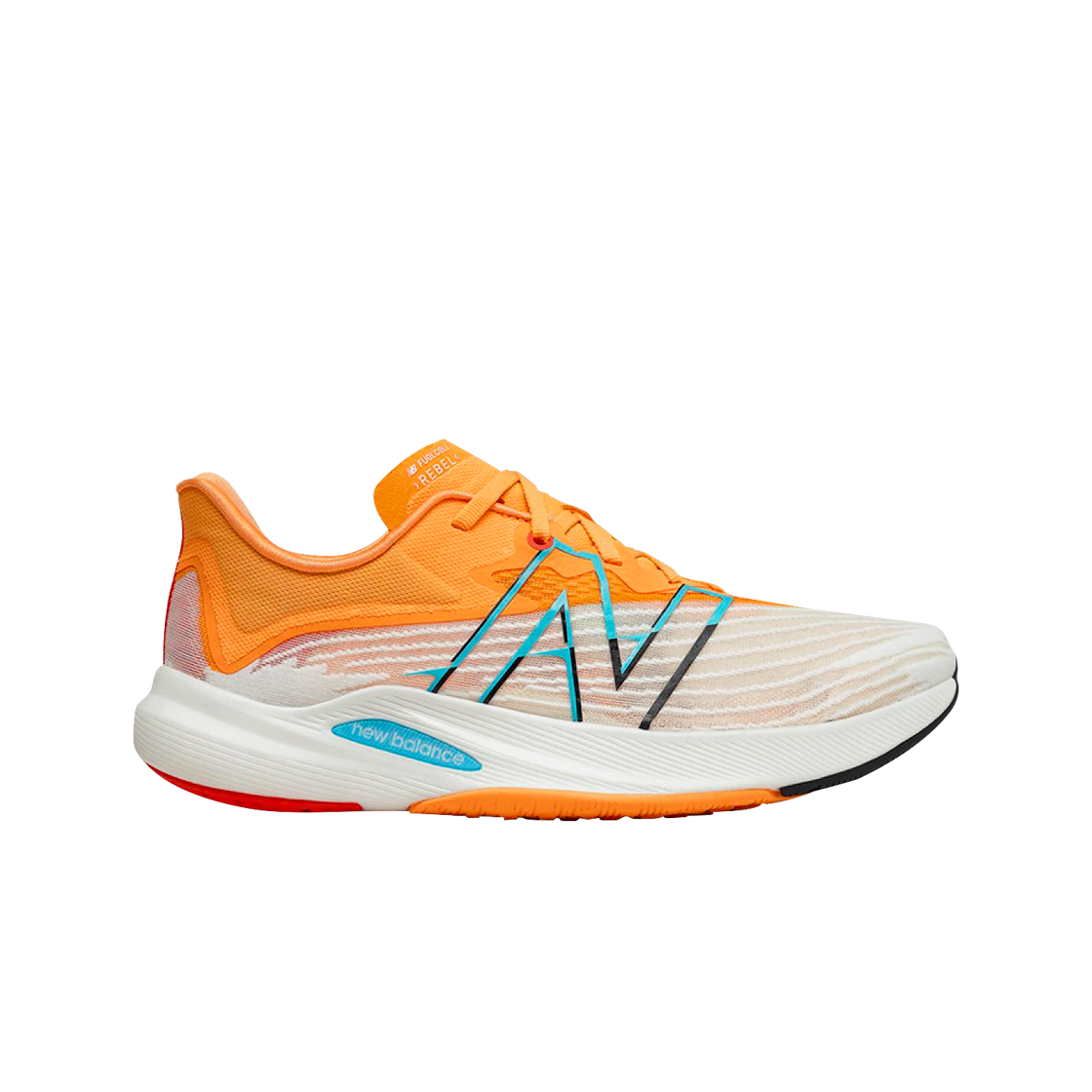 뉴발란스 퓨어셀 레벨 v2 화이트 하바네로(New Balance FuelCell Rebel v2 White Habanero) - 1