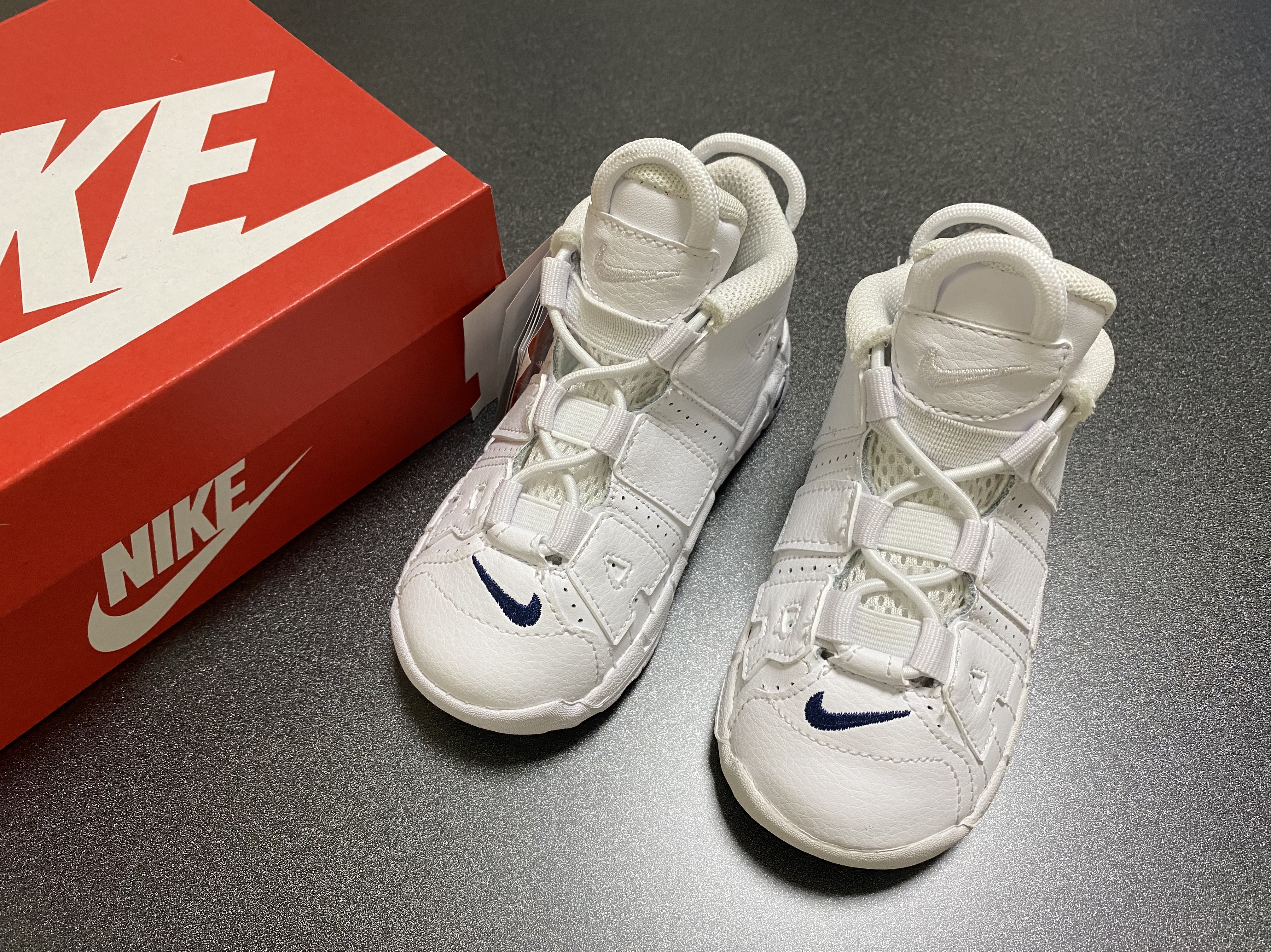 (TD) Nike Air More Uptempo Scottie Pippen, (TD) Nike Air More Uptempo University Red 착용 스타일 - 5