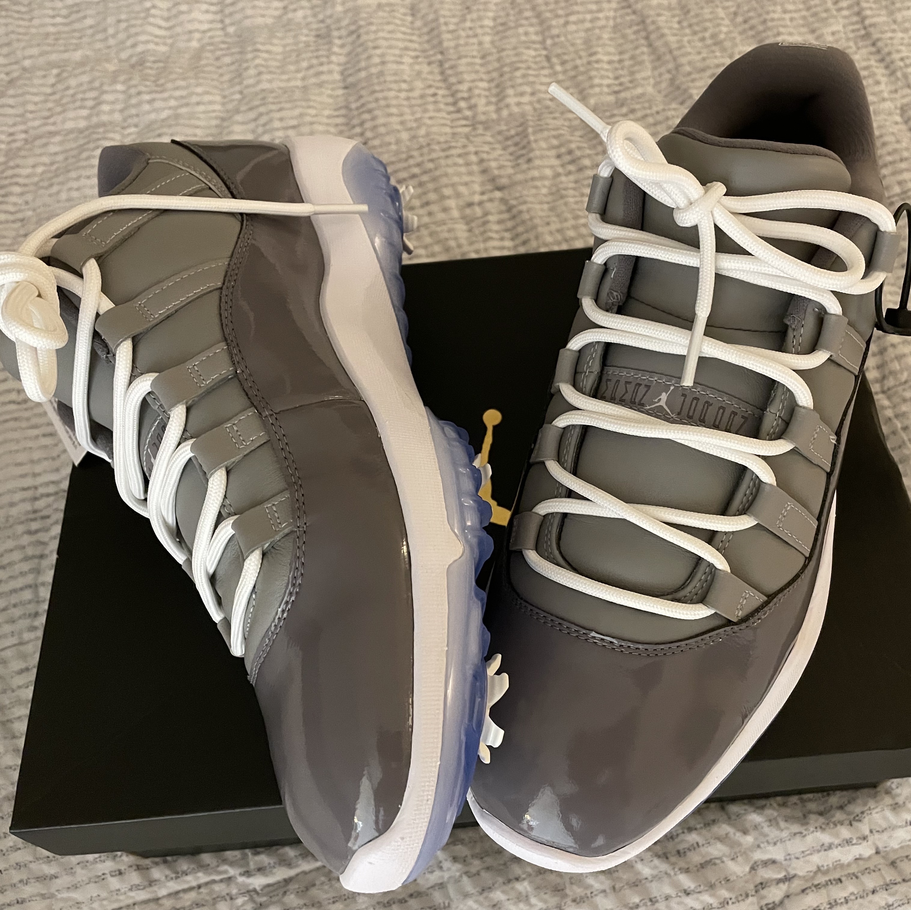 Jordan 11 Retro Low Golf Cool Grey 착용 스타일