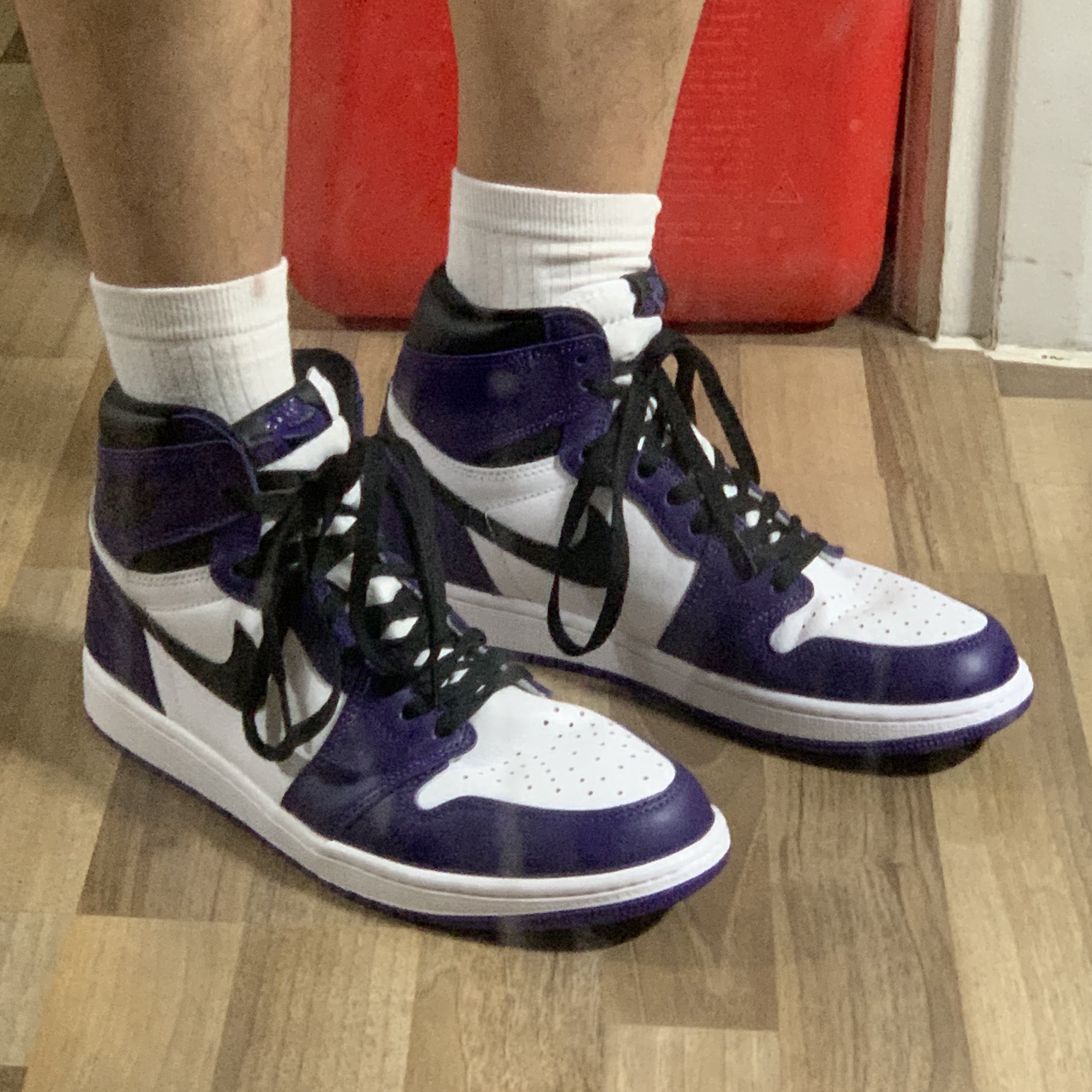 Jordan 1 Retro High OG Court Purple 2020 착용 스타일