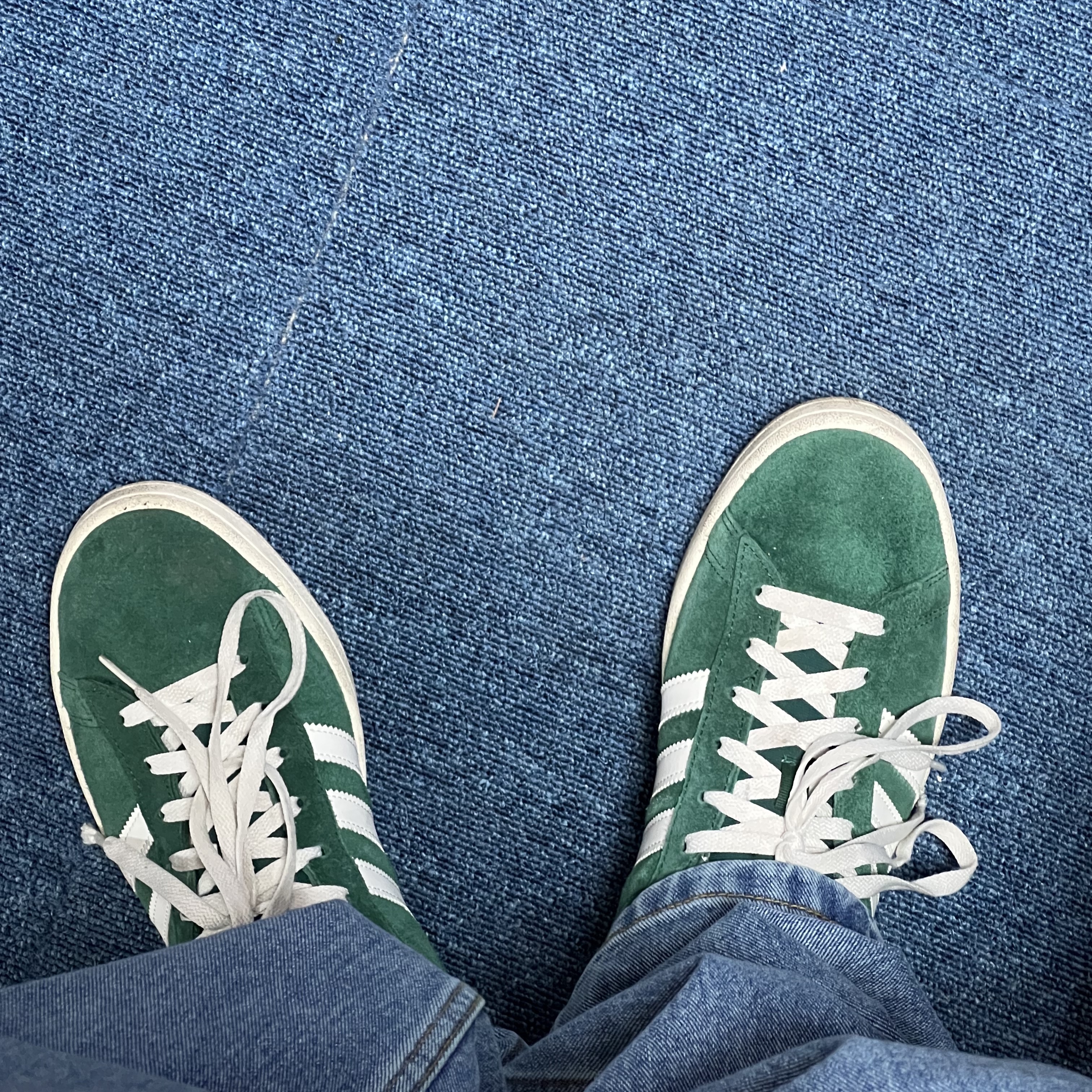 Adidas Campus Collegiate Green 착용 스타일