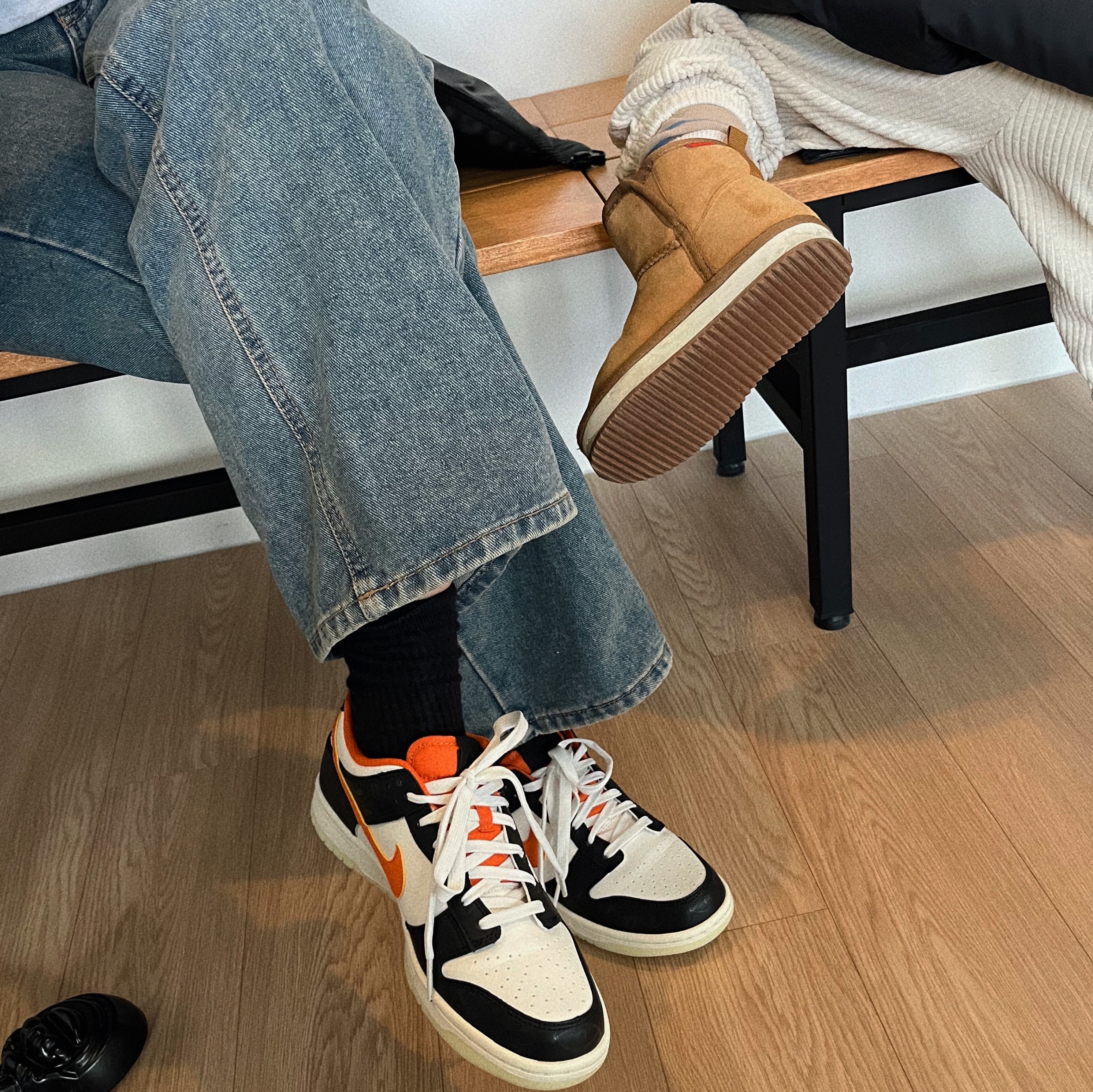 (GS) Nike Dunk Low PRM Halloween 착용 스타일 - 3