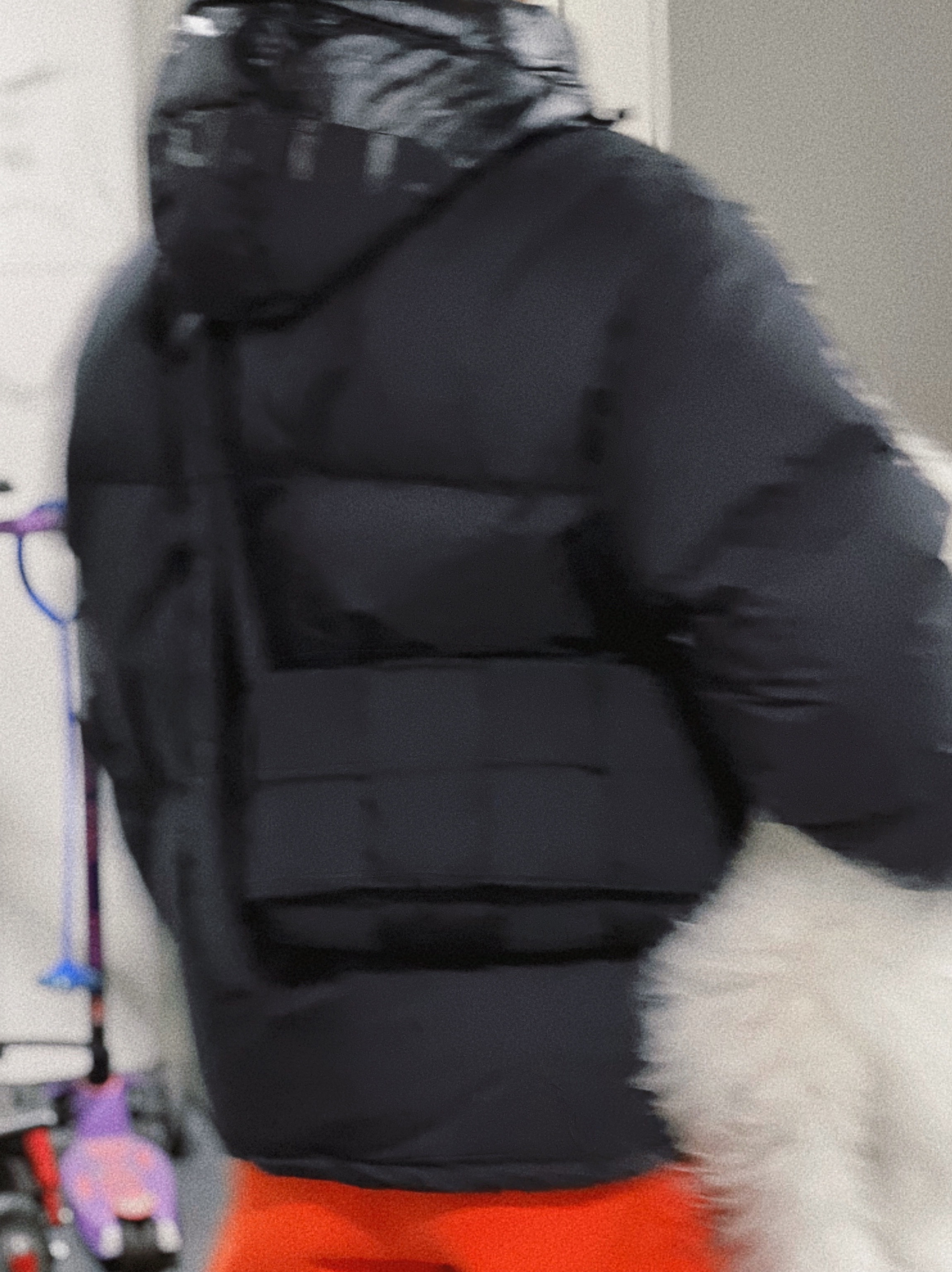 Supreme Featherweight Down Jacket Black - 21FW 착용 스타일 - 1