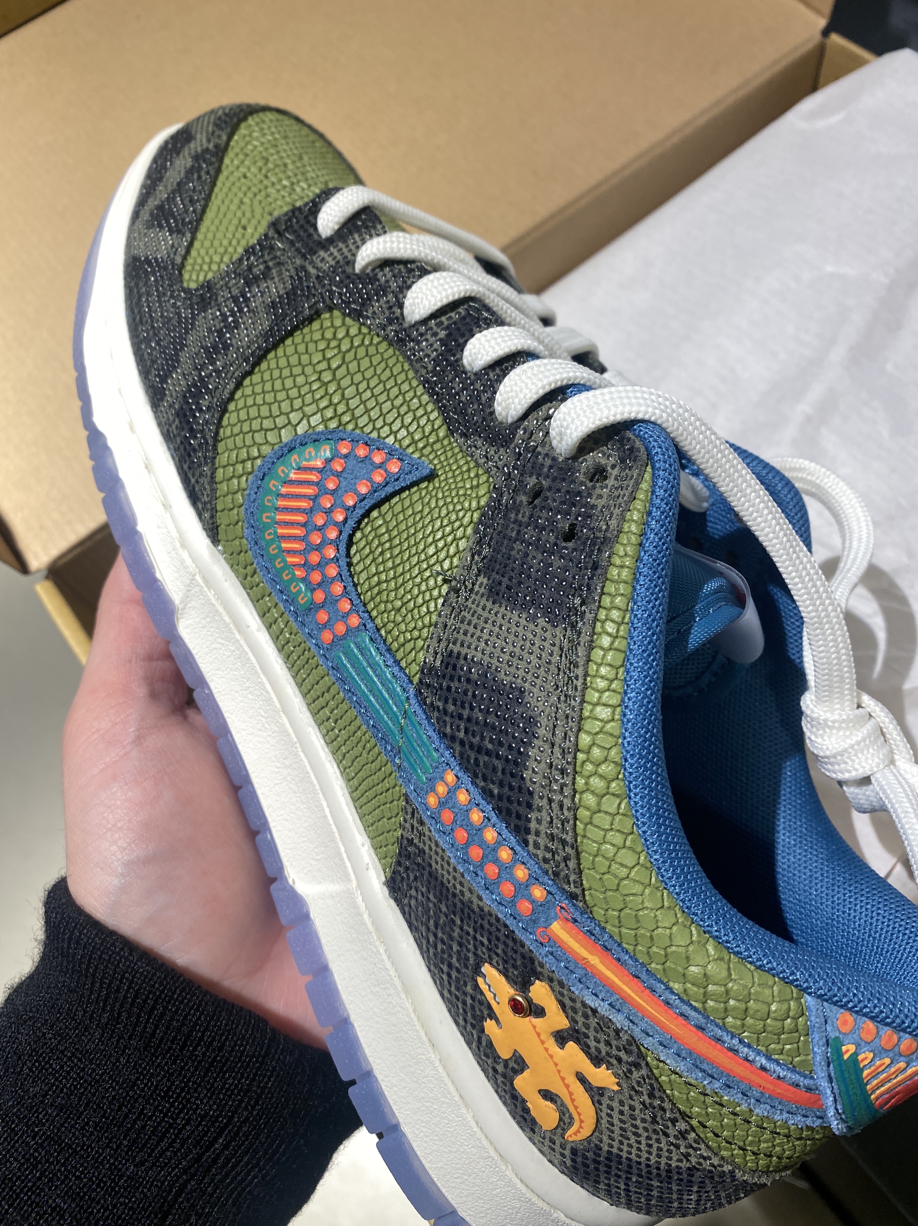 Nike Dunk Low Premium Siempre Familia 착용 스타일 - 2
