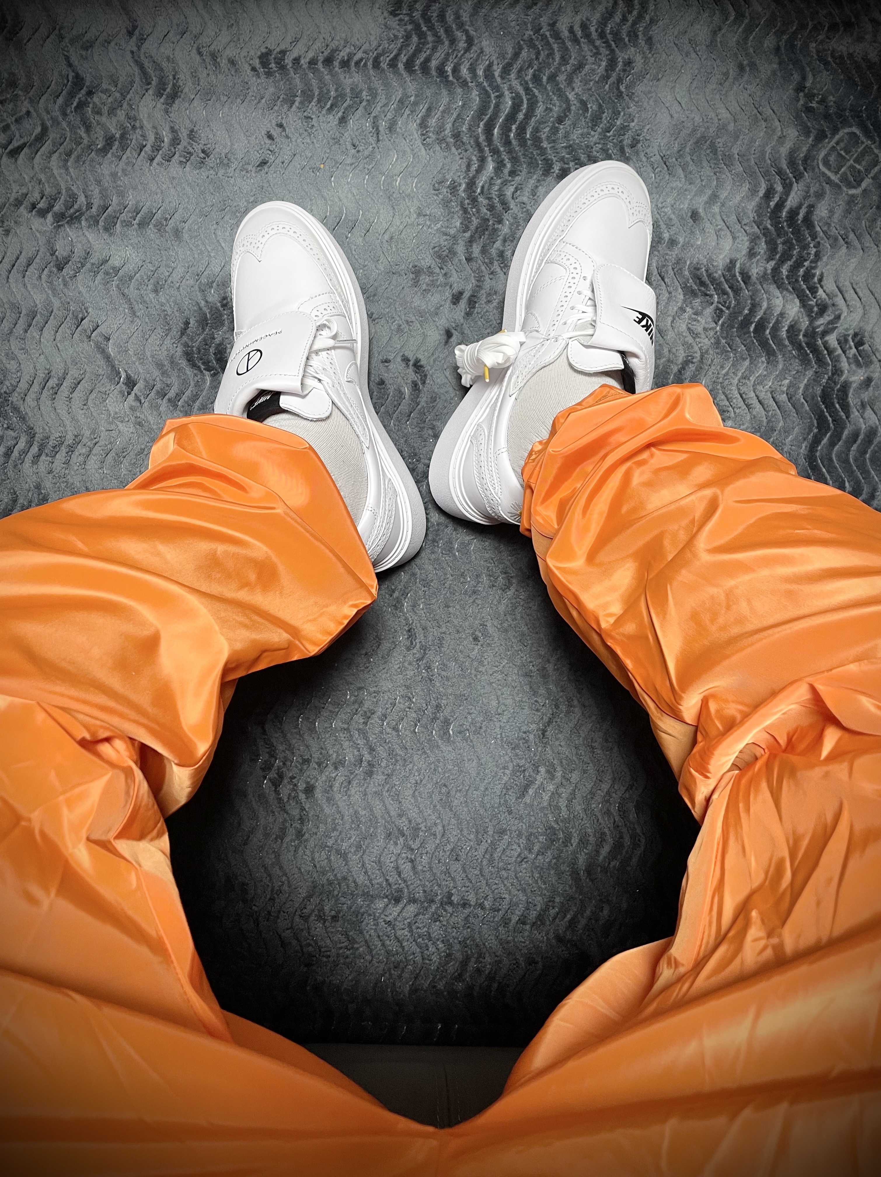 Nike x Peaceminusone Kwondo1 White 착용 스타일