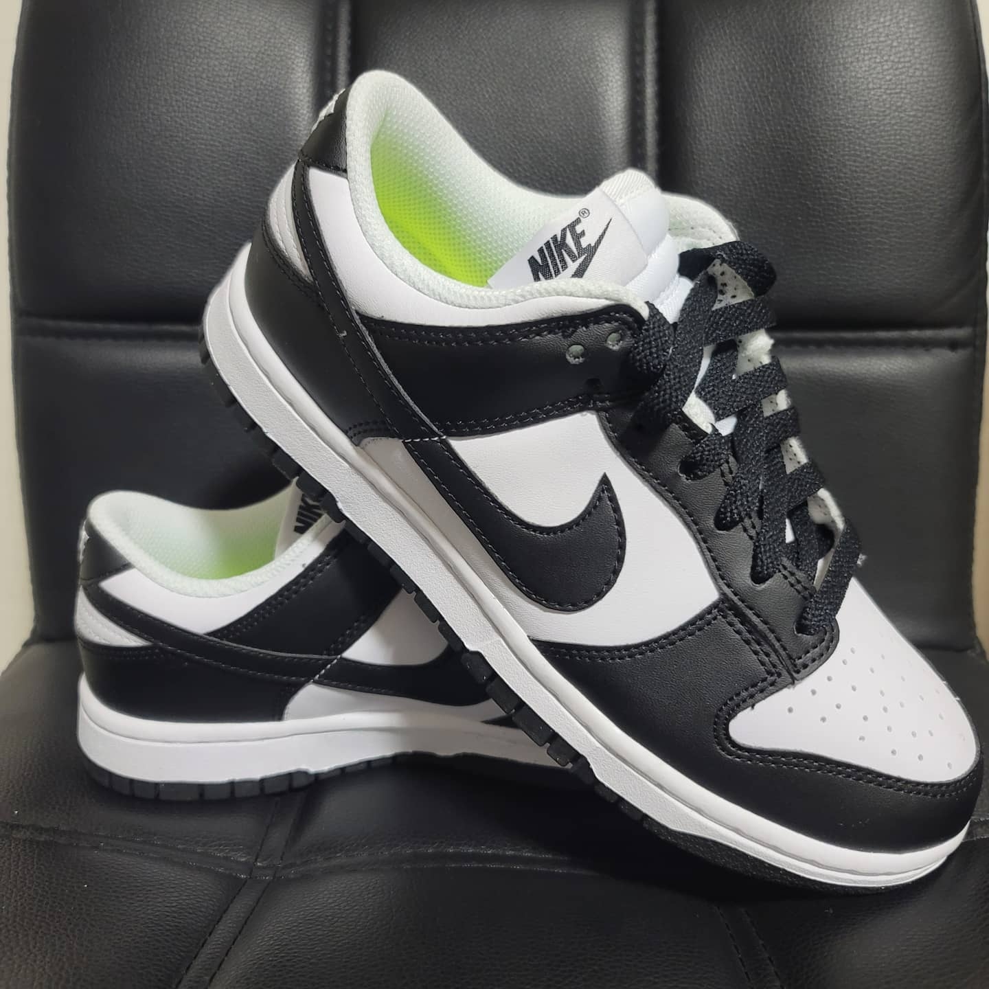 (W) Nike Dunk Low Next Nature Black 착용 스타일 - 2