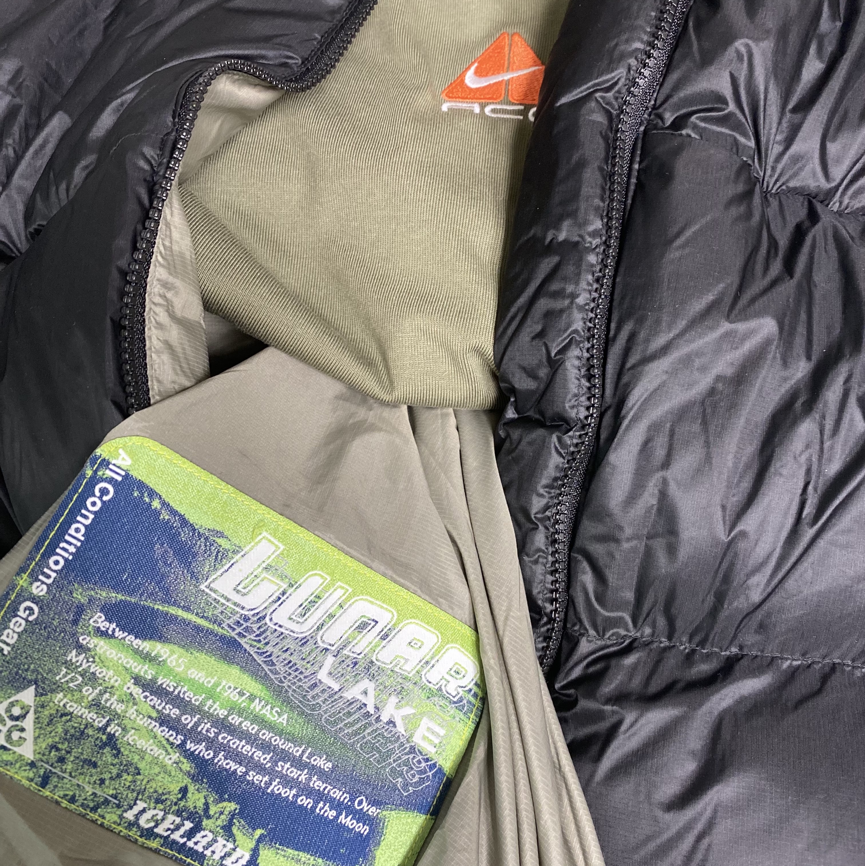 Nike ACG Therma-Fit ADV Lunar Lake Puffer Jacket Black - US/EU 착용 스타일 - 5
