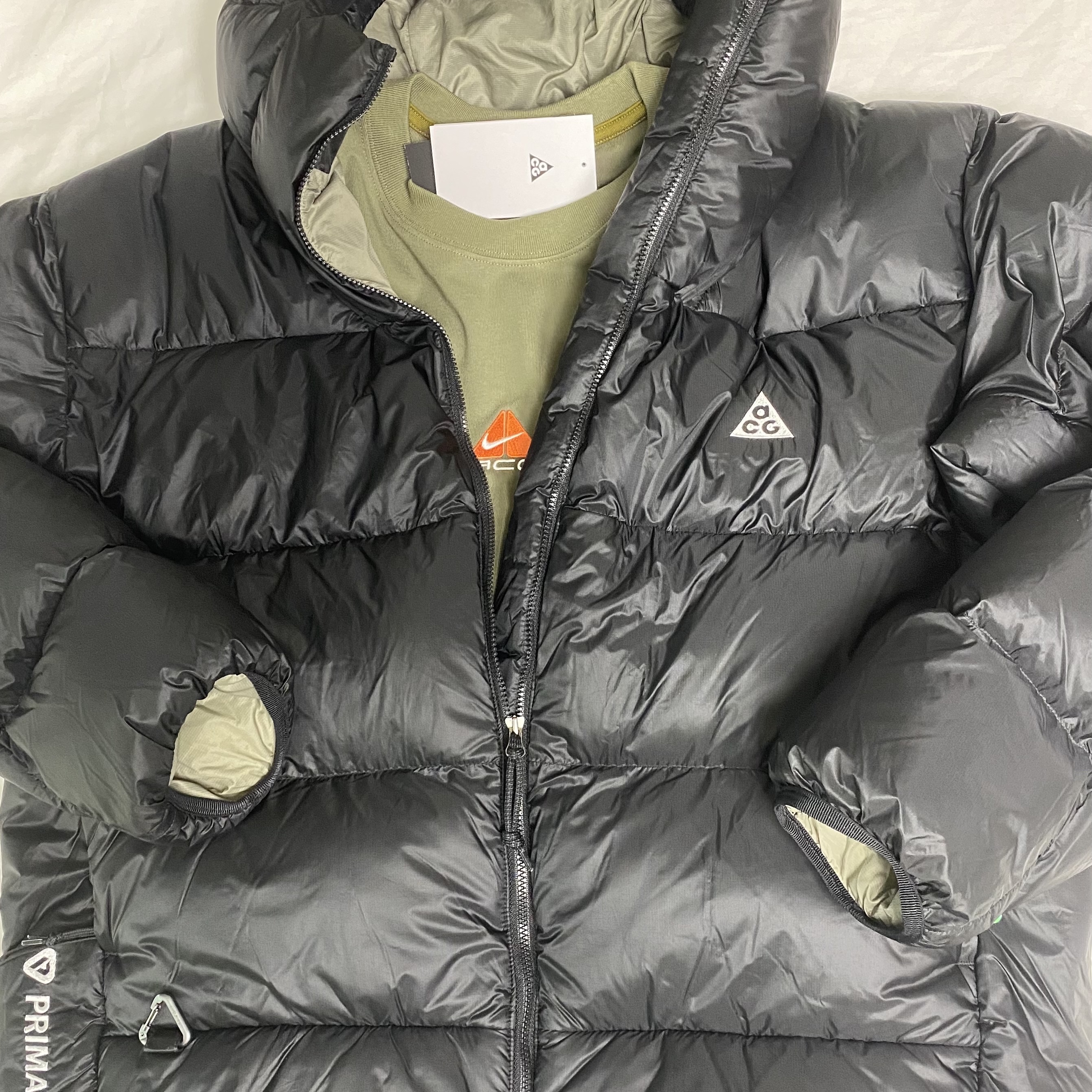 Nike ACG Therma-Fit ADV Lunar Lake Puffer Jacket Black - US/EU 착용 스타일 - 1