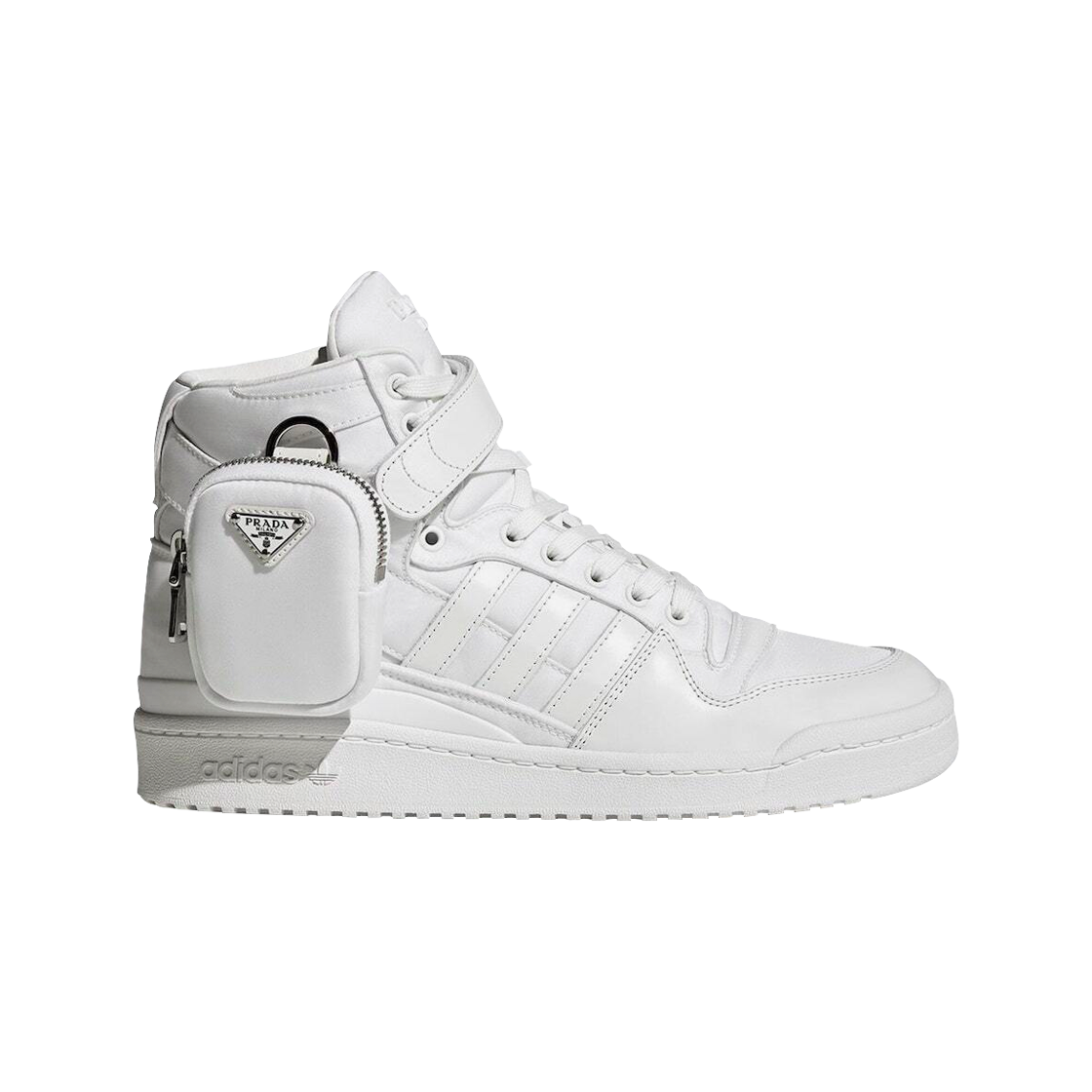 아디다스 x 프라다 리나일론 포럼 하이 화이트(Adidas x Prada Re-Nylon Forum High White)