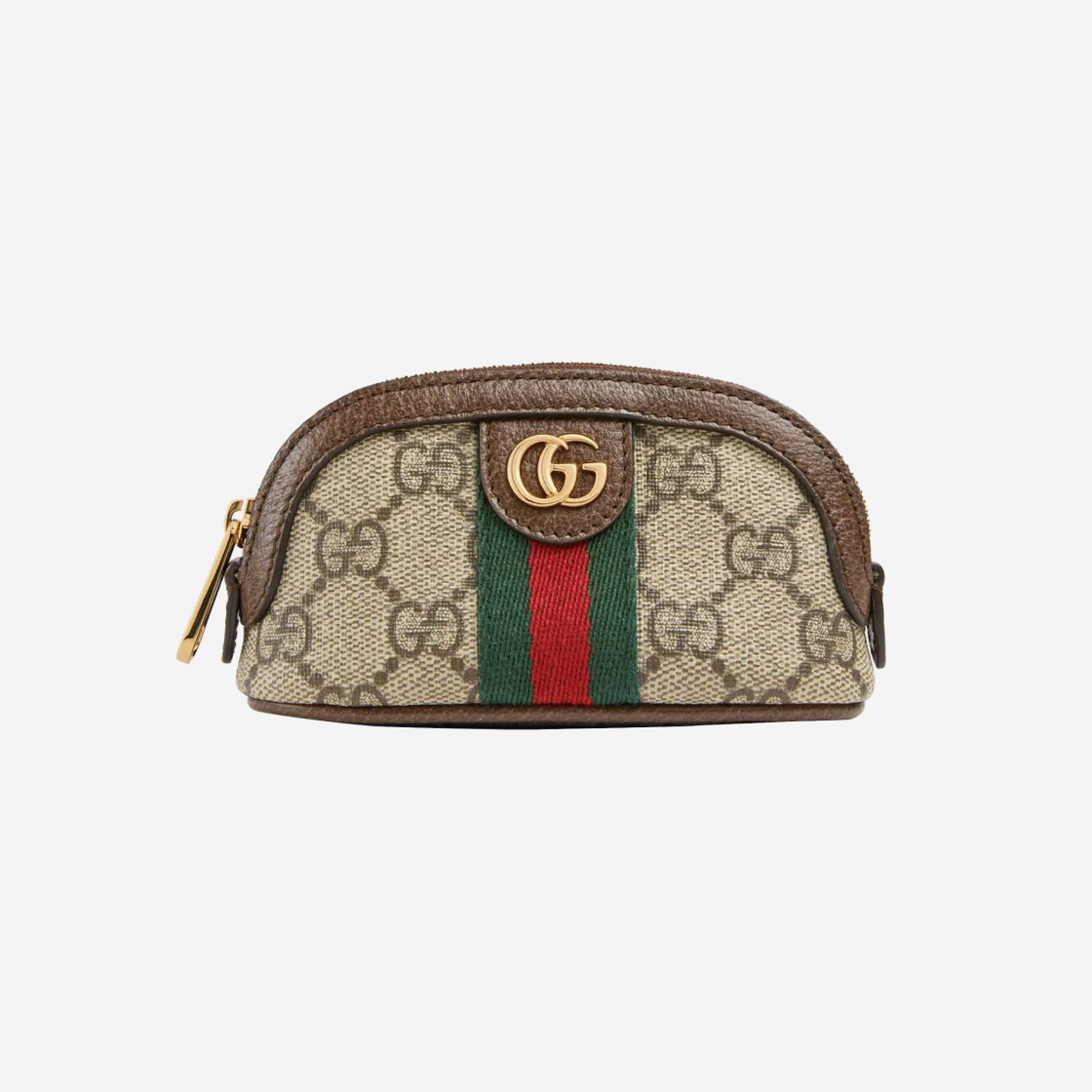 구찌 오피디아 GG 키 파우치 베이지 에보니(Gucci Ophidia GG Key Pouch Beige Ebony) - 1