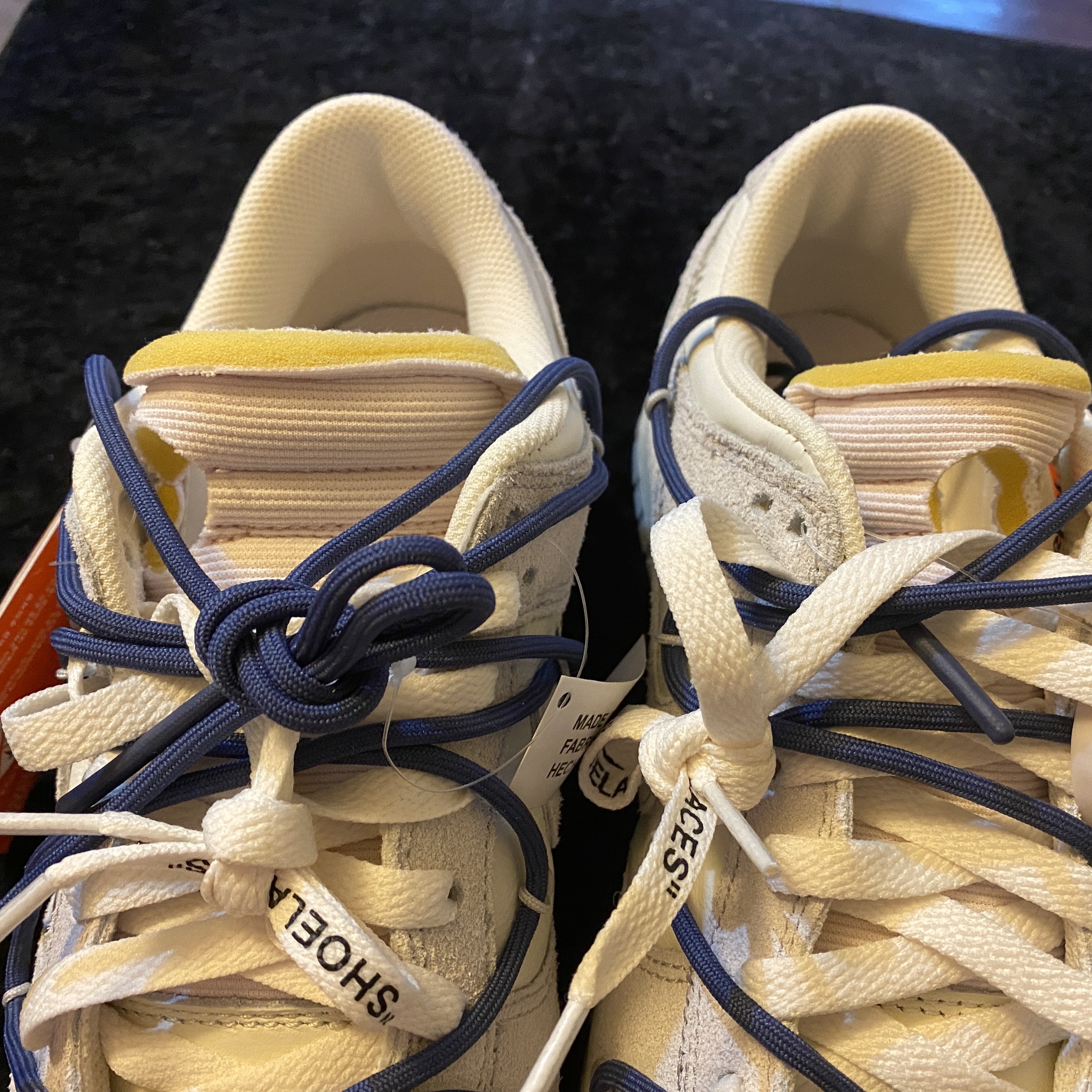 Nike x Off-White Dunk Low The 50 - Lot 18 착용 스타일 - 2