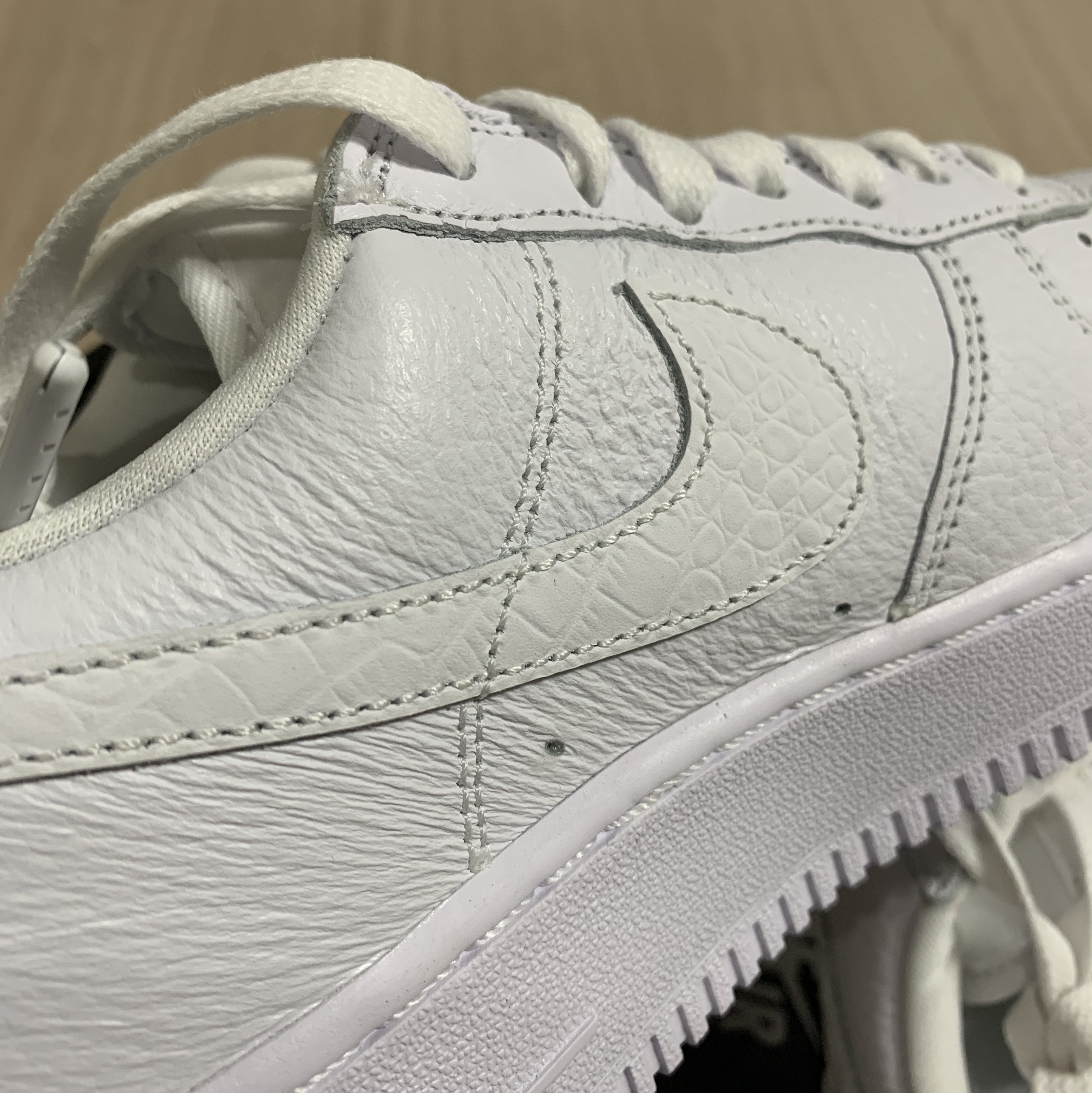 Nike Air Force 1 '07 Craft Triple White 착용 스타일 - 4
