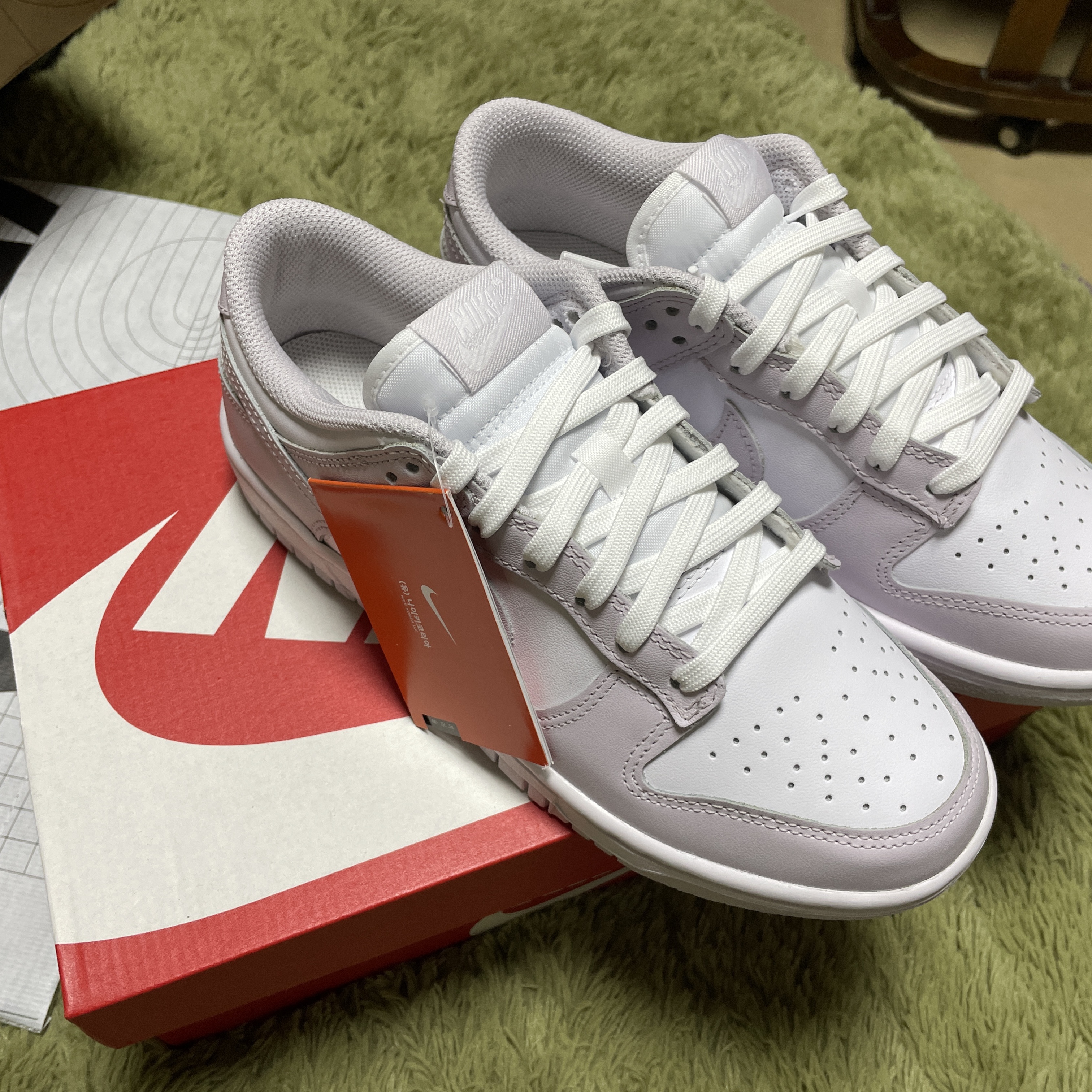(W) Nike Dunk Low Venice 착용 스타일