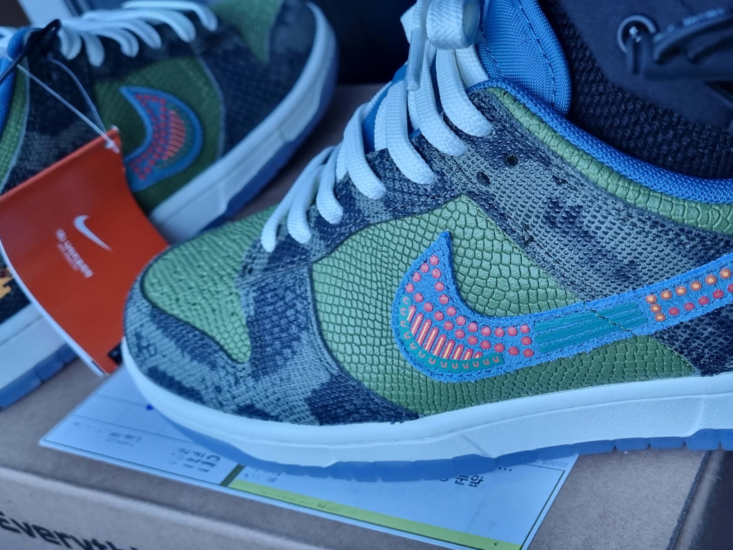 Nike Dunk Low Premium Siempre Familia 착용 스타일 - 2