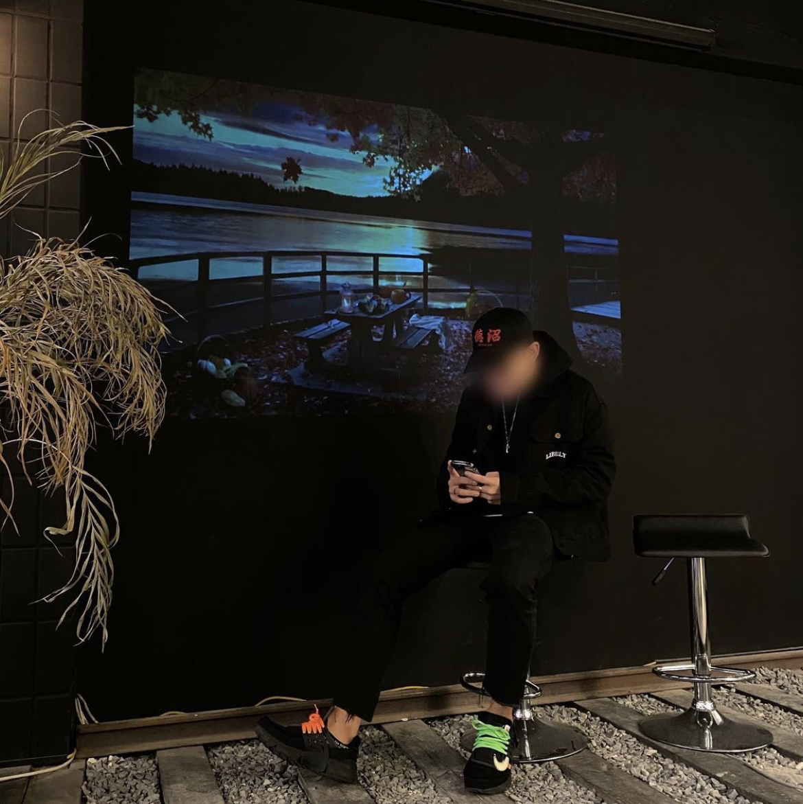 Nike x Off-White Air Presto Black, Darkr8m Studio x Libilly Cap Black 착용 스타일