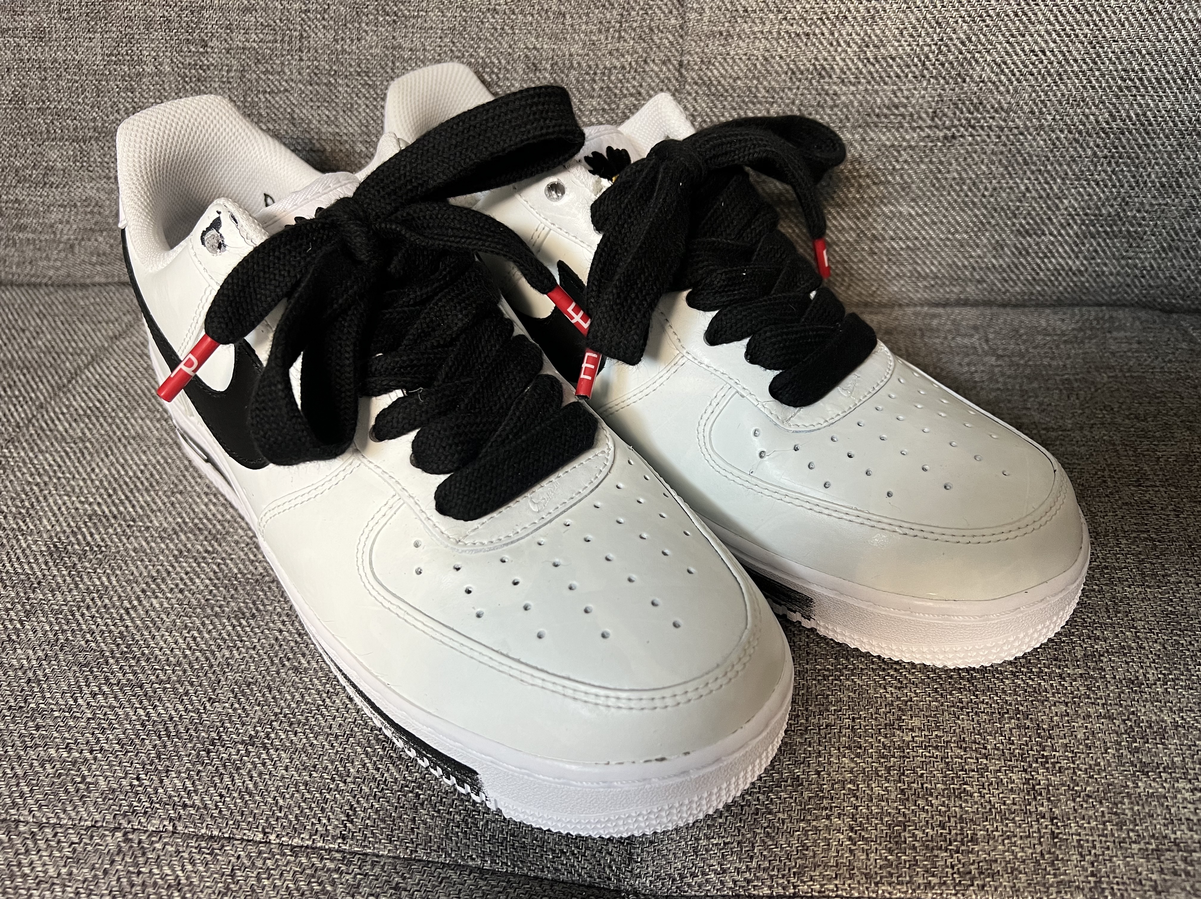 Nike x Peaceminusone Air Force 1 Low Para-Noise 2.0, Nike x Peaceminusone Kwondo1 White 착용 스타일 - 4