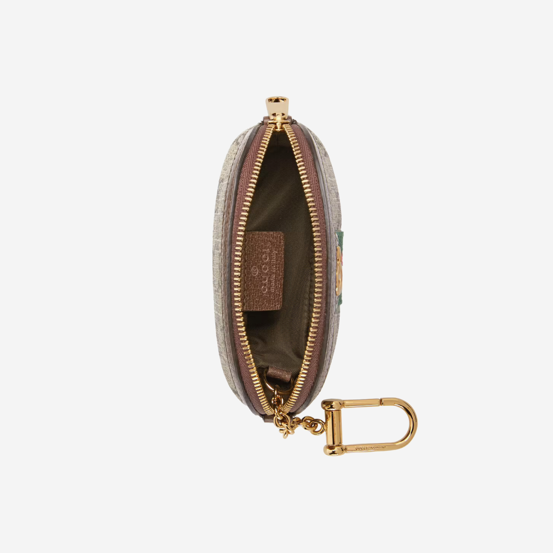 구찌 오피디아 GG 키 파우치 베이지 에보니(Gucci Ophidia GG Key Pouch Beige Ebony) - 3
