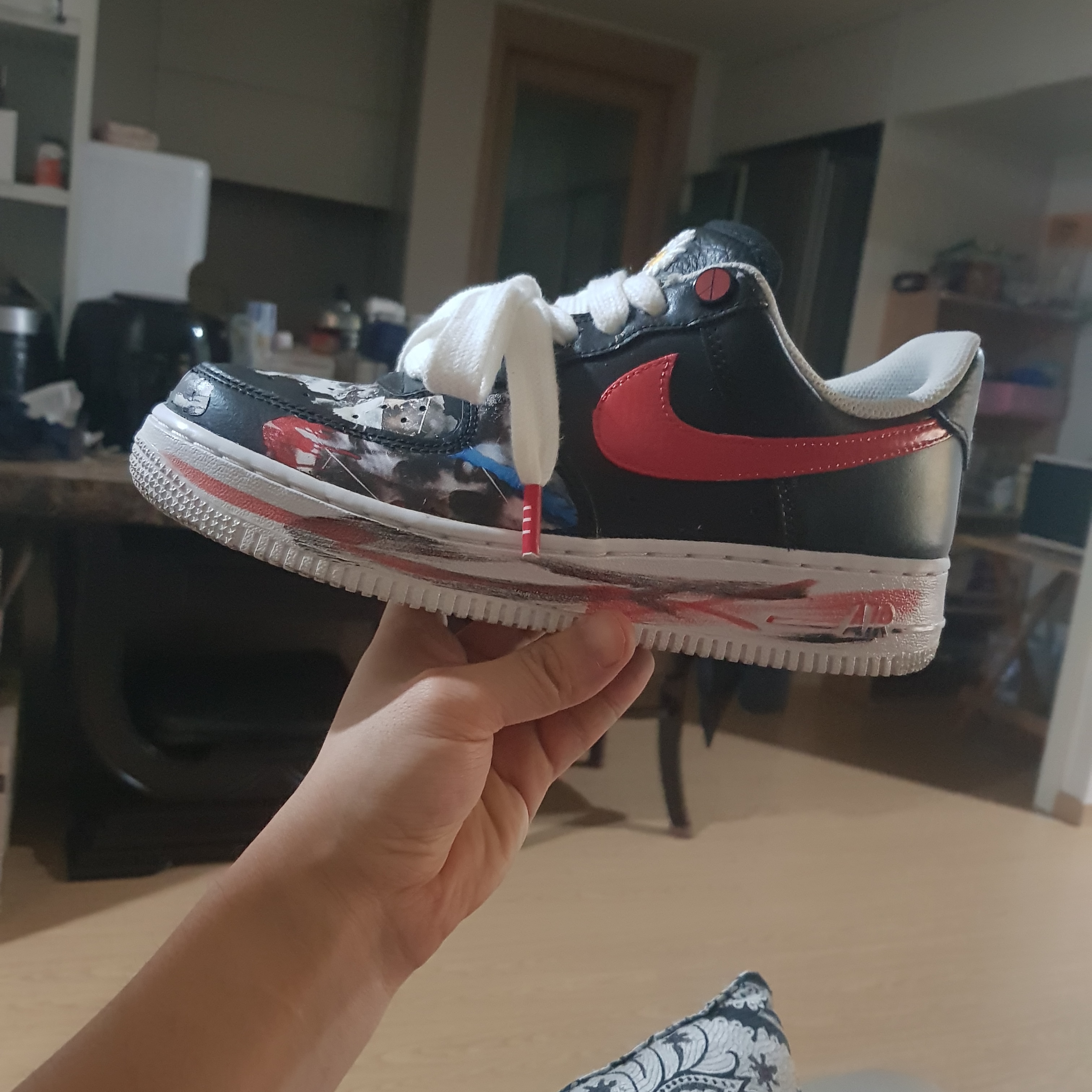 Nike x Peaceminusone Air Force 1 Low Para-Noise 착용 스타일 - 1