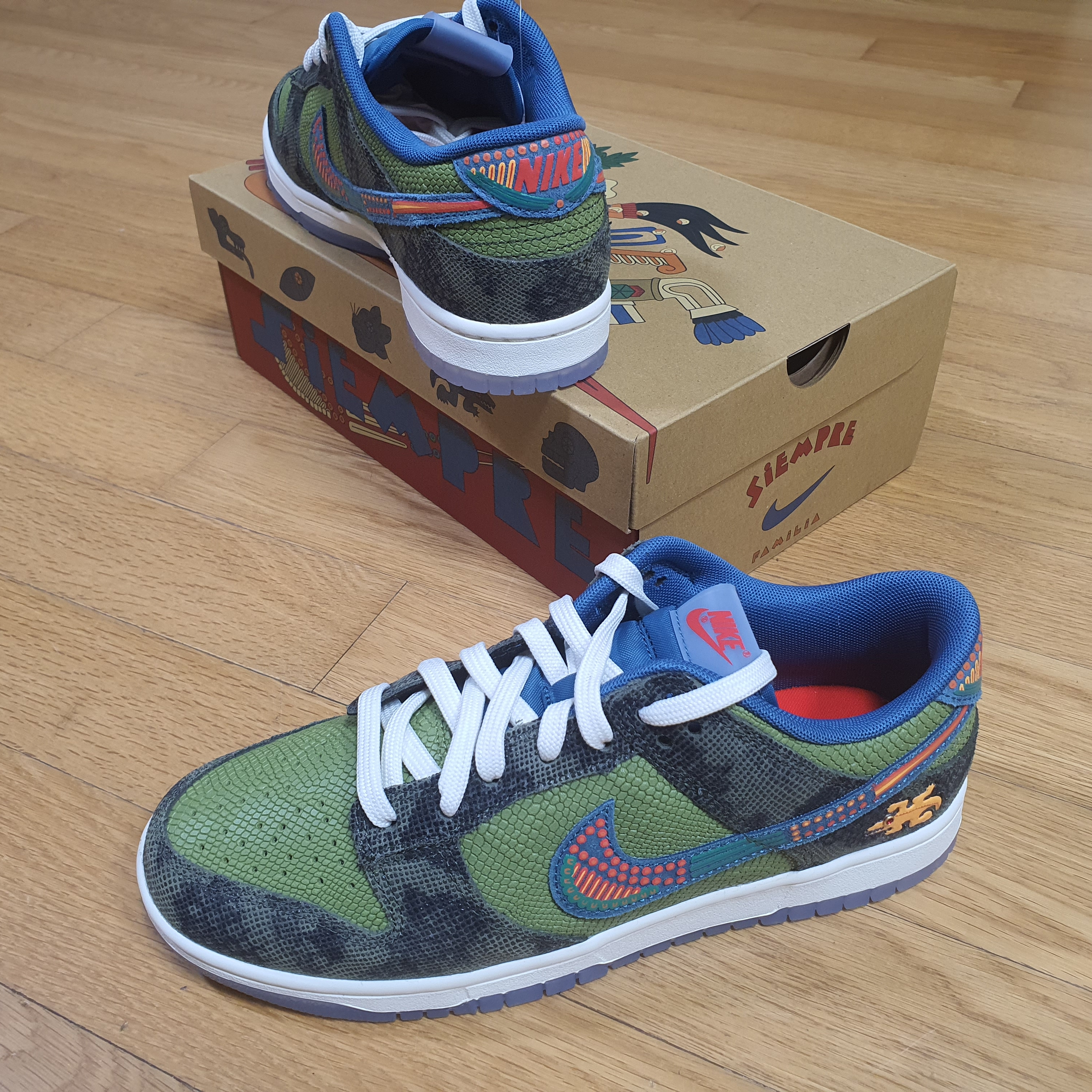 Nike Dunk Low Premium Siempre Familia 착용 스타일 - 3